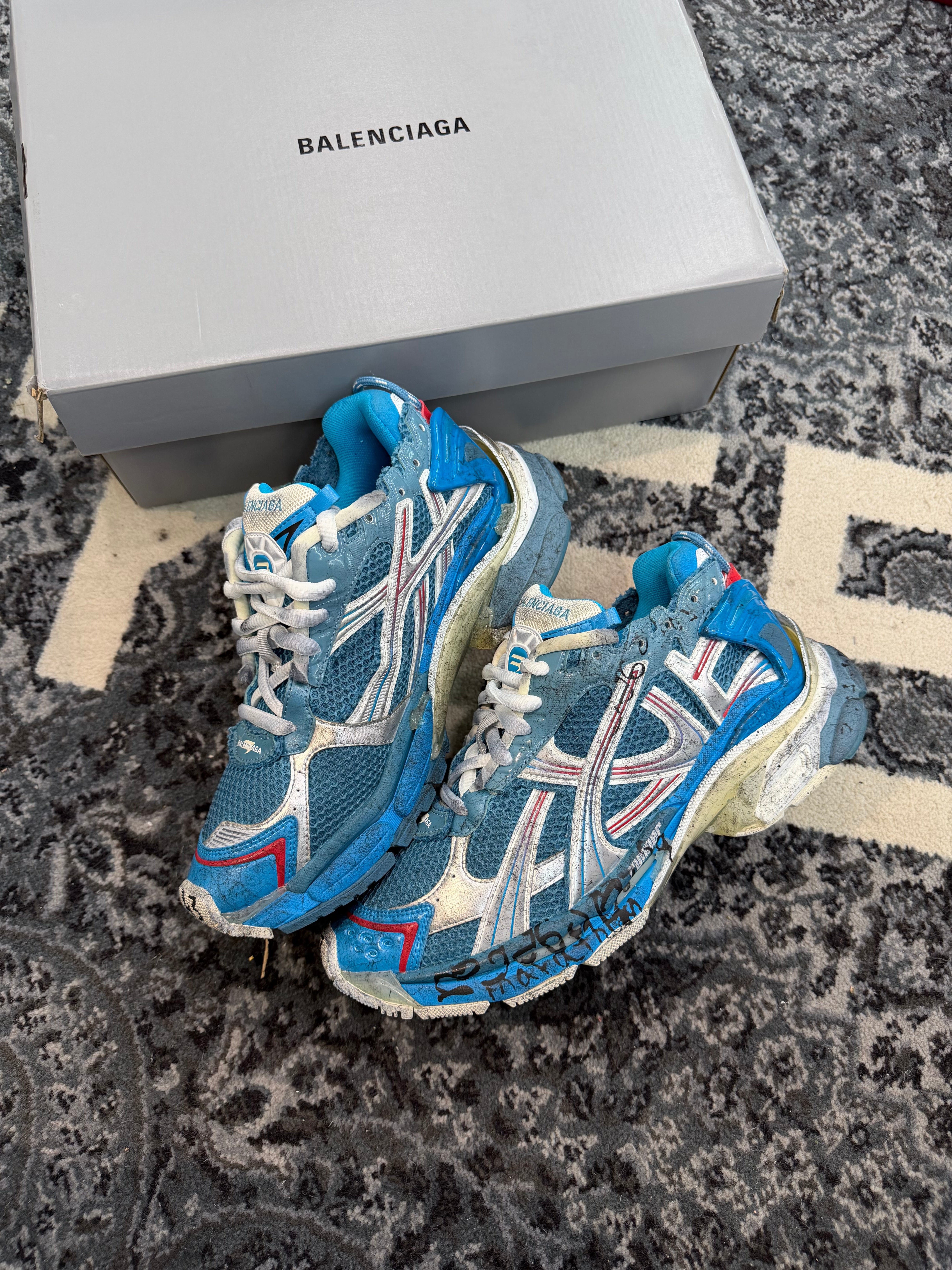 Balenciaga Runner “Blue Grey”