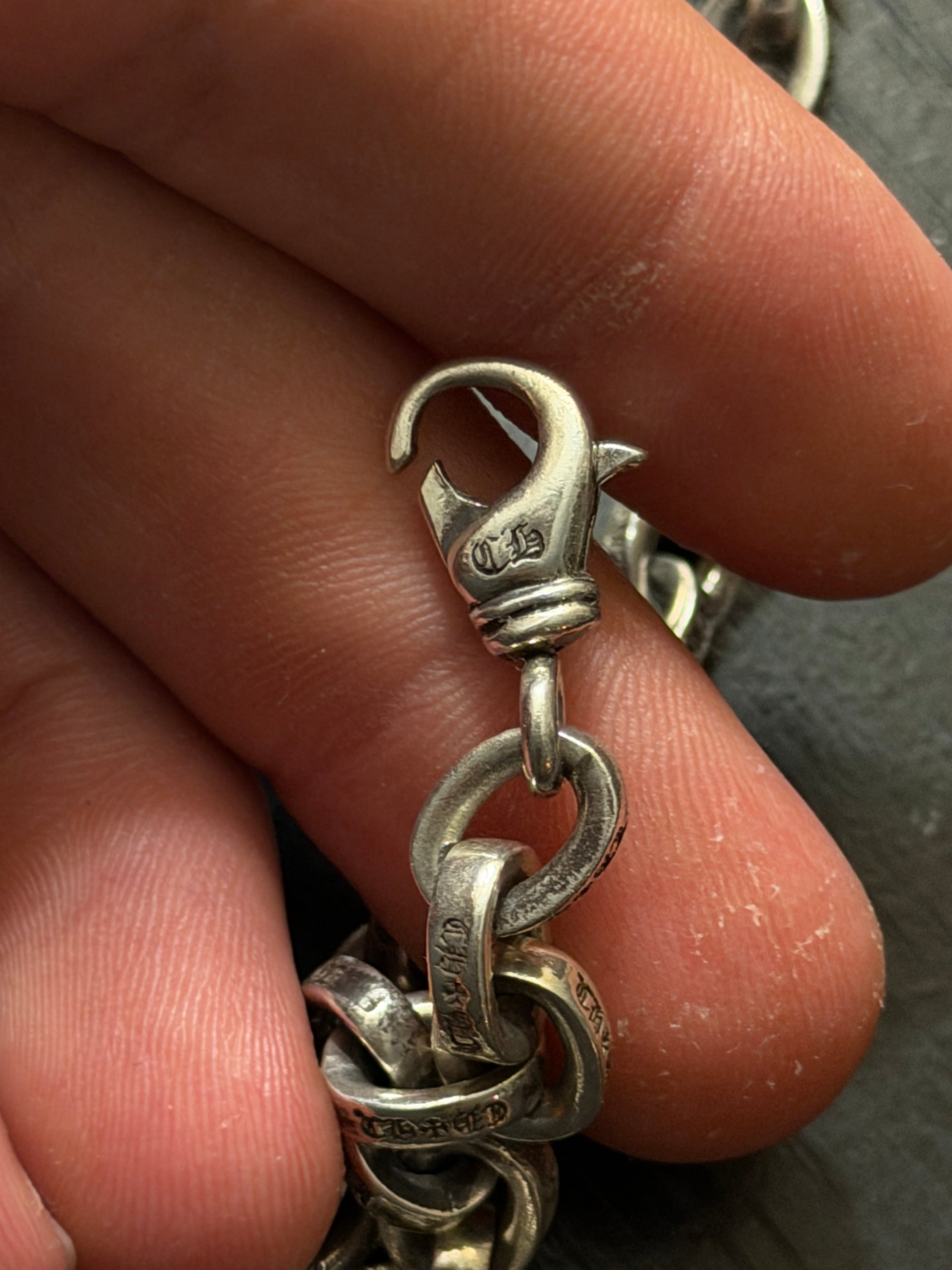 Chrome Hearts Large Paper Chain Bracelet “Silver”