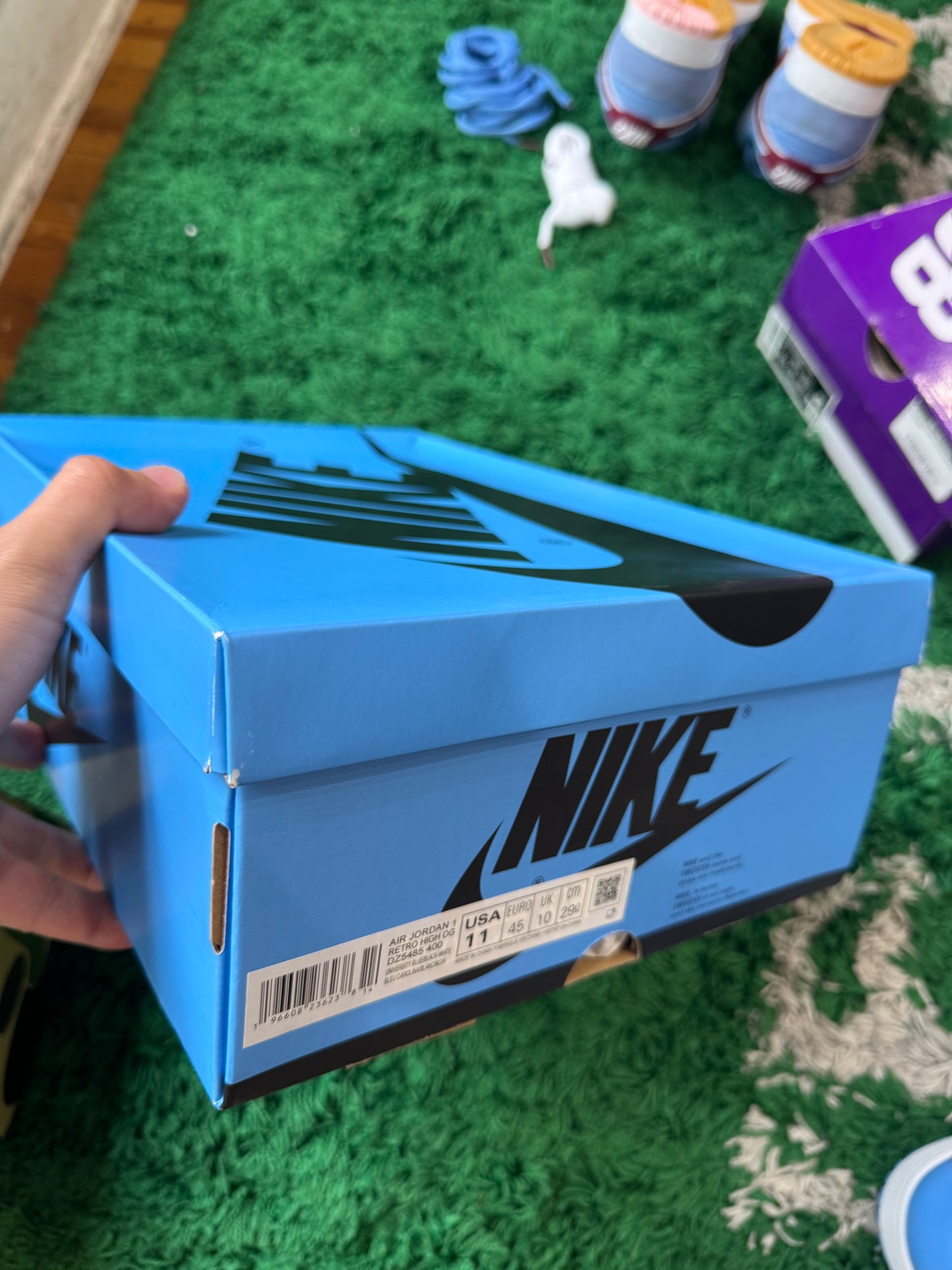 Jordan 1 High “UNC Toe”