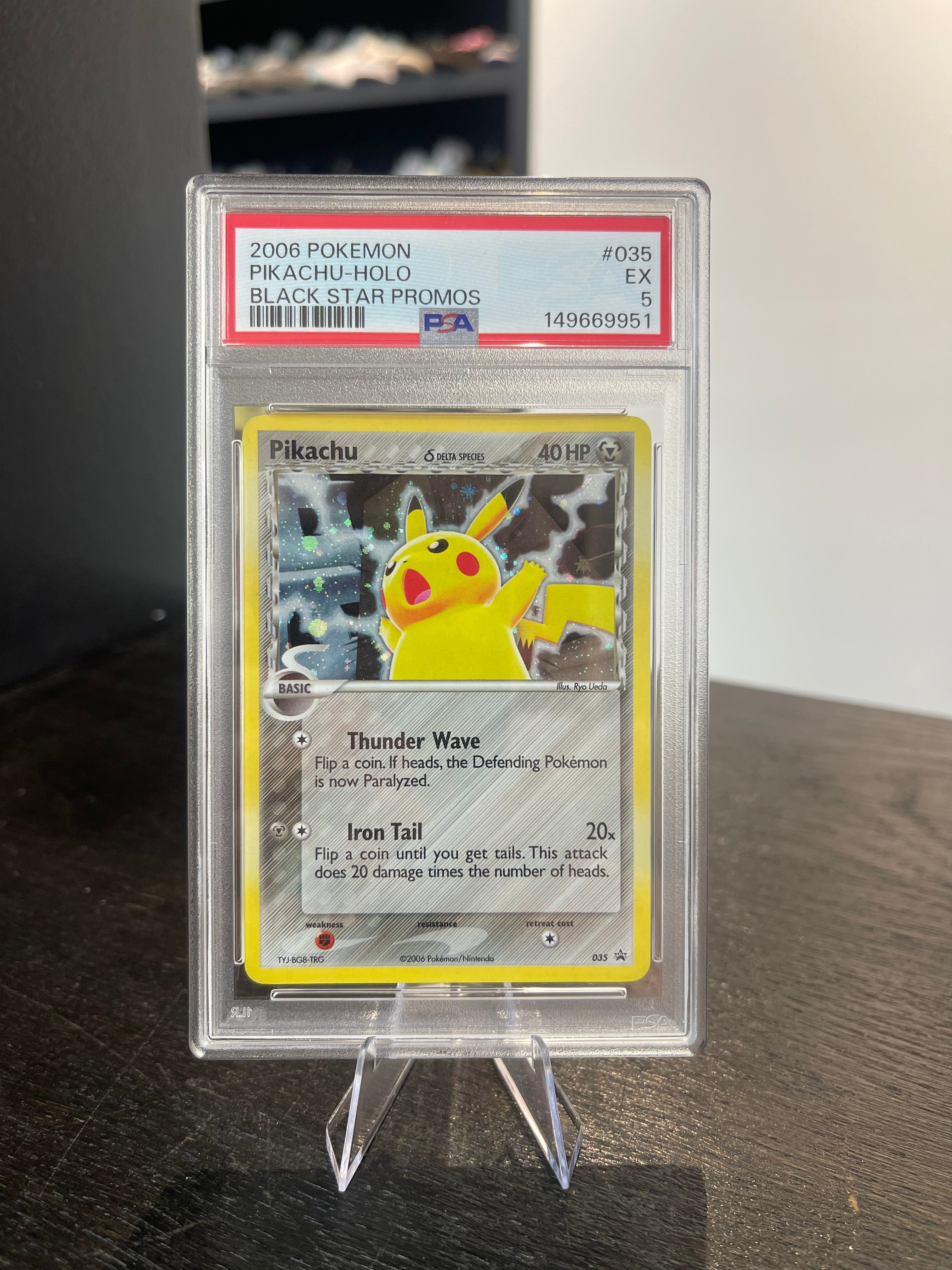 Pikachu Delta Species #035 (PSA 5)