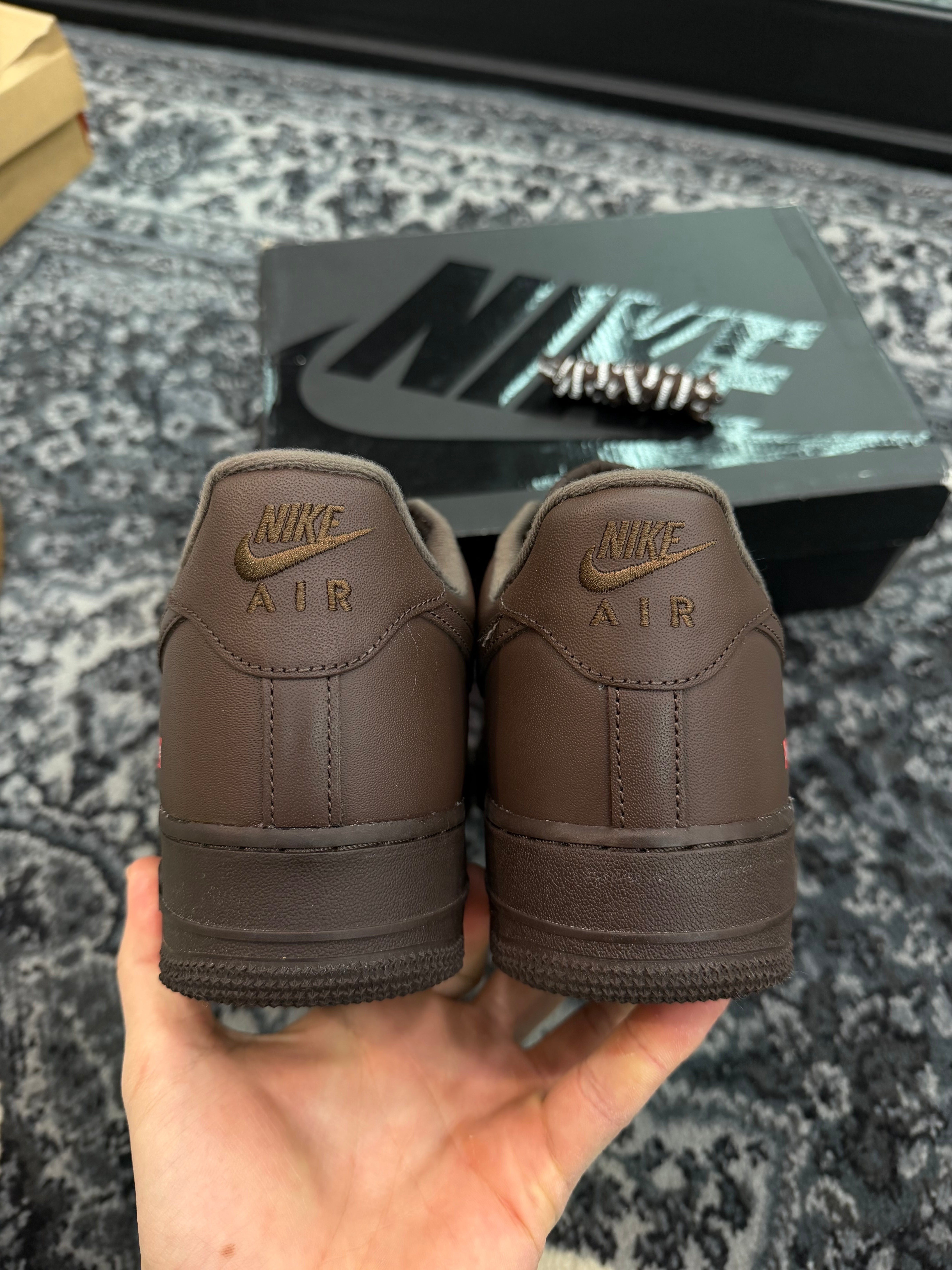 Nike Air Force 1 Low x Supreme “Baroque Brown”