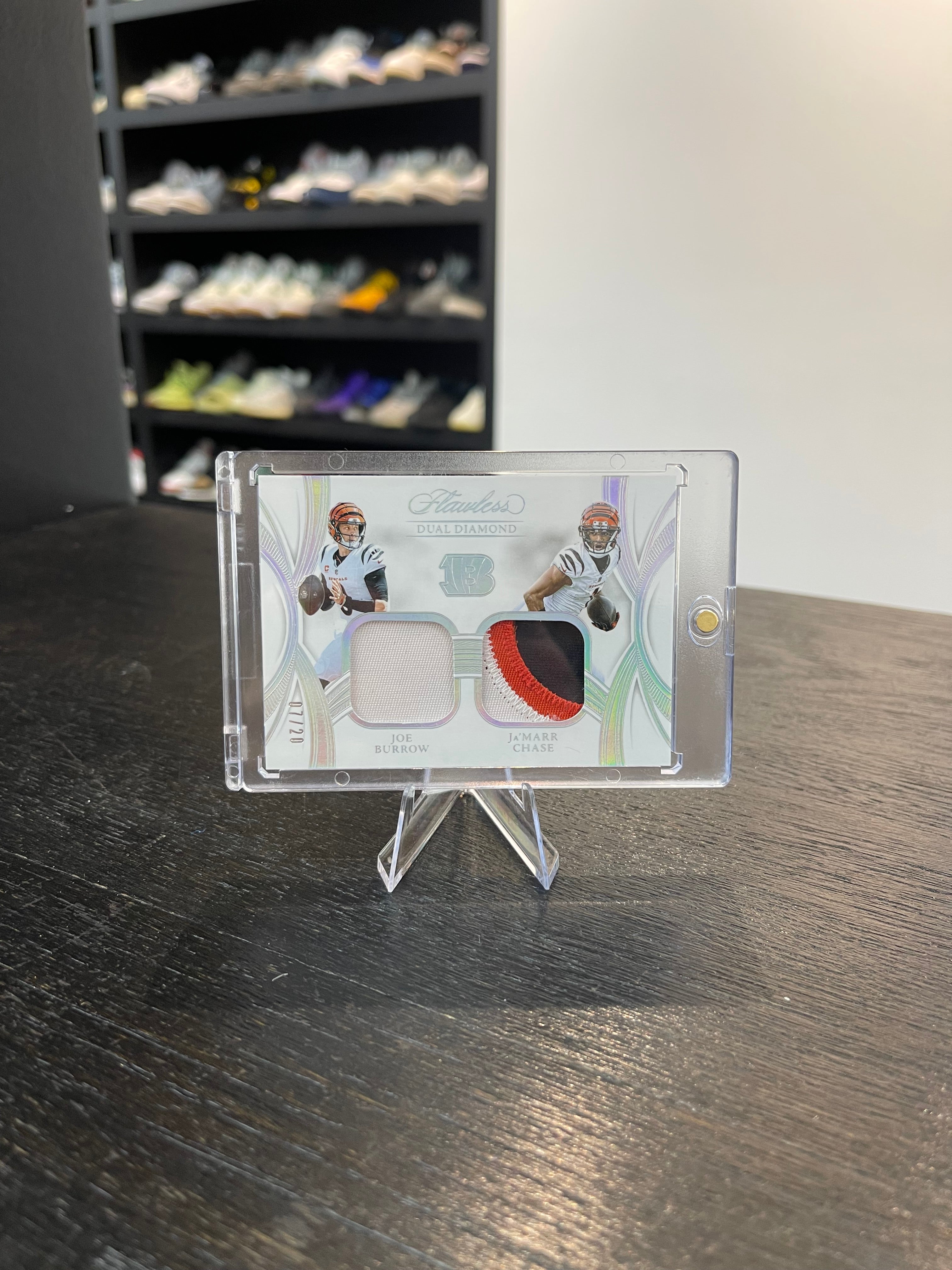 2025 Flawless Joe Burrow/Ja’Marr Chase Dual Diamond Memorabilia /20