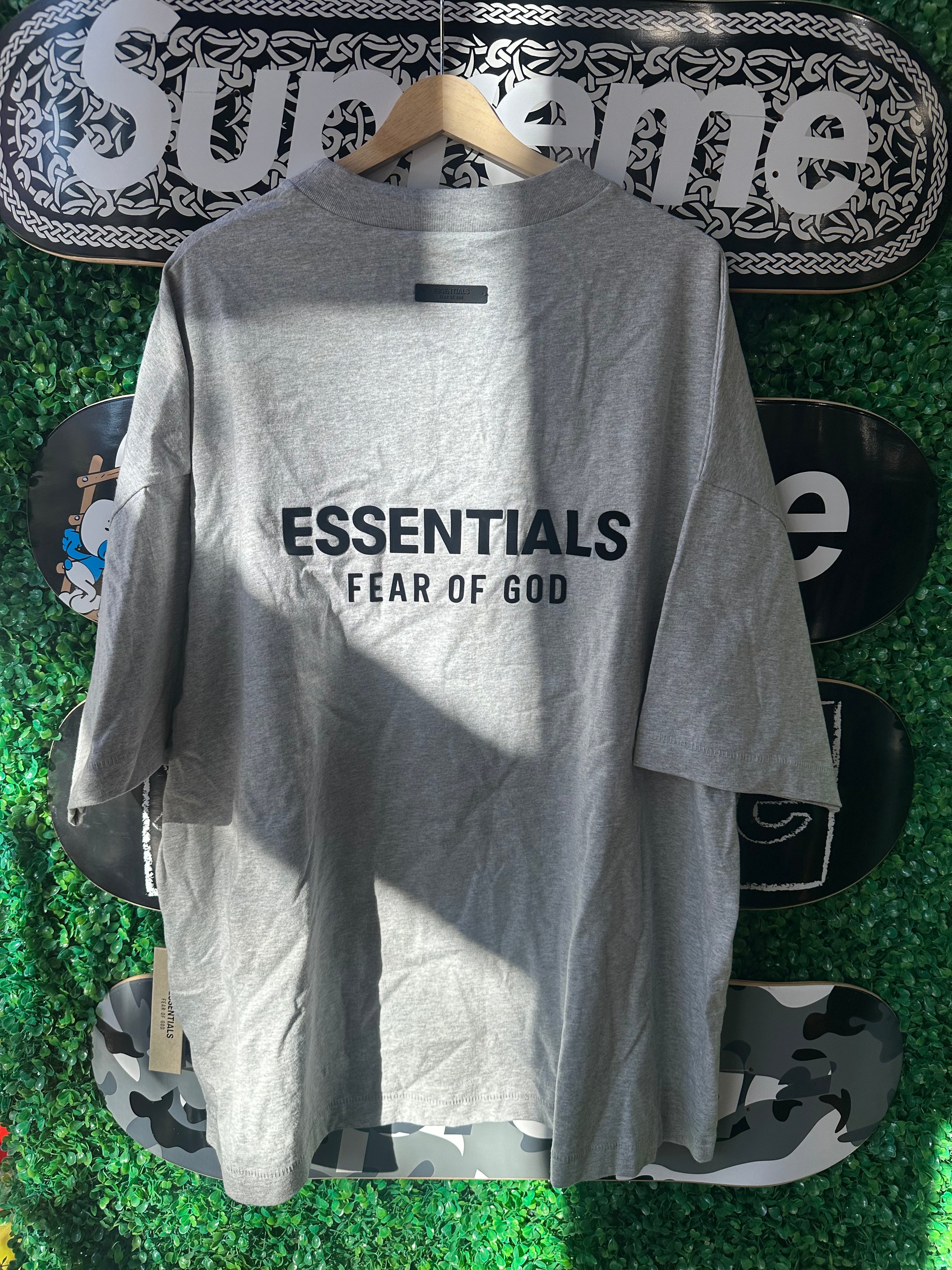 Essentials Tee “Heather Grey”