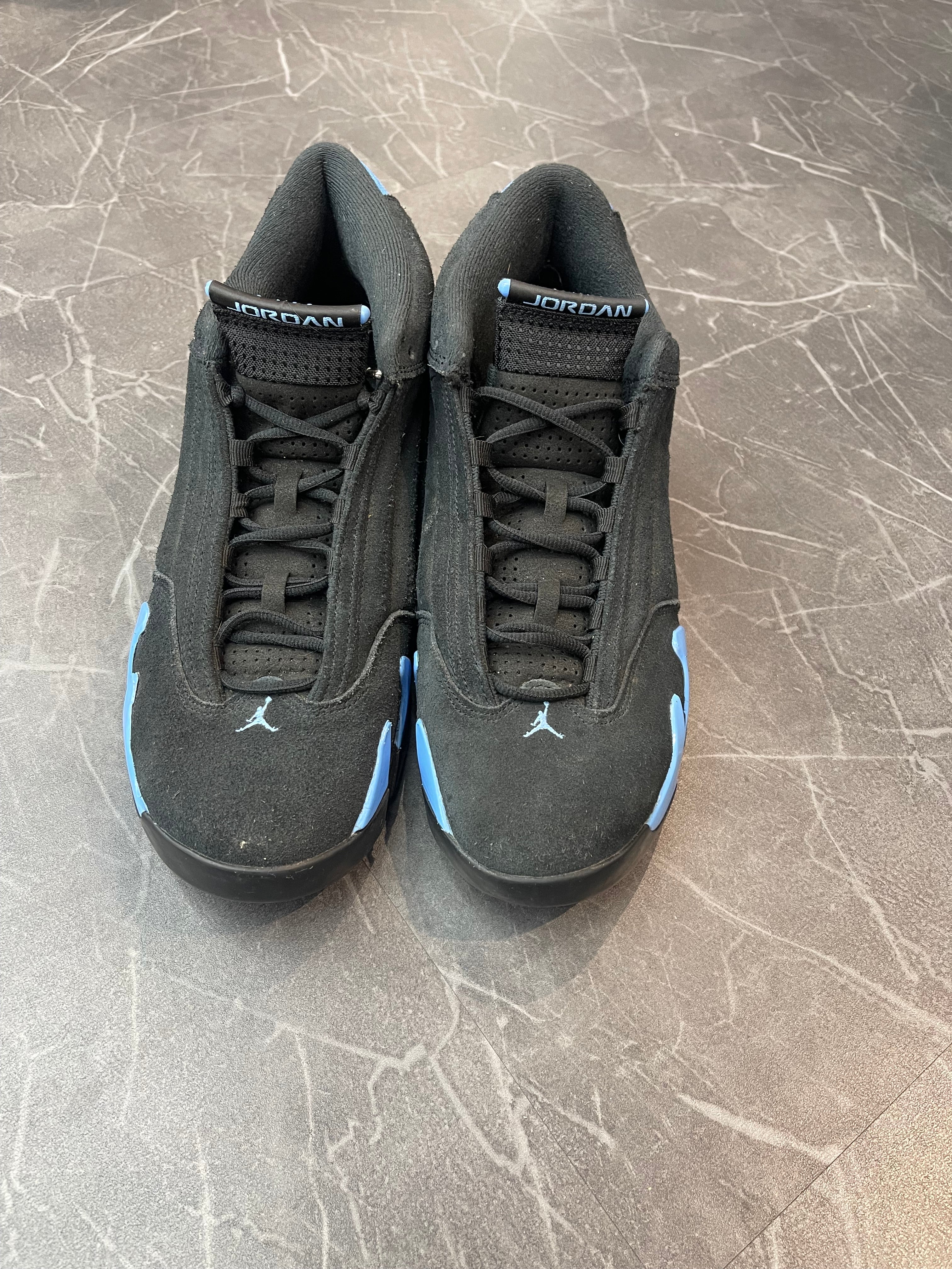 Jordan 14 “Black University Blue”