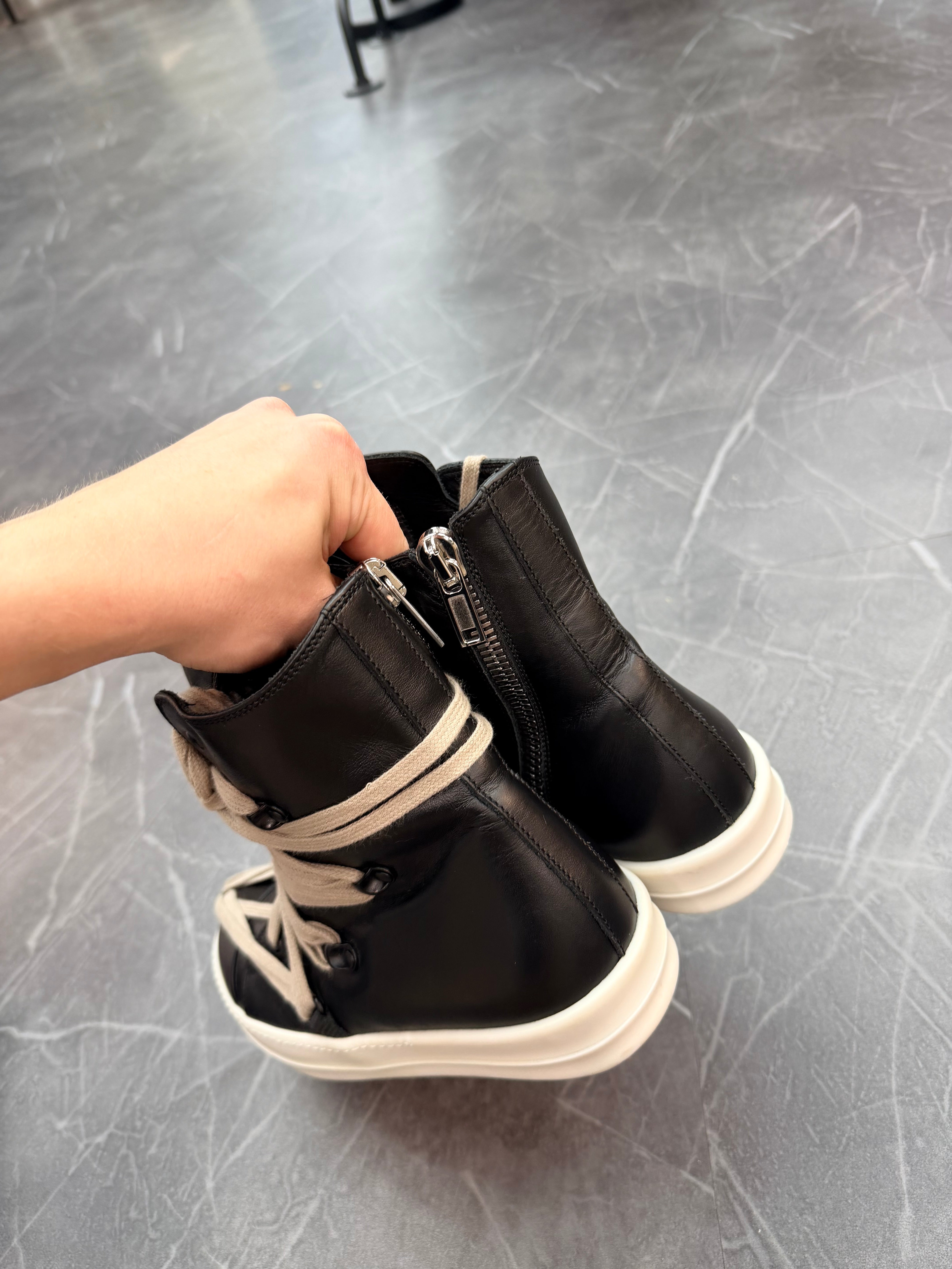 Rick Owen’s DRKSHDW Mega Lace Ramones