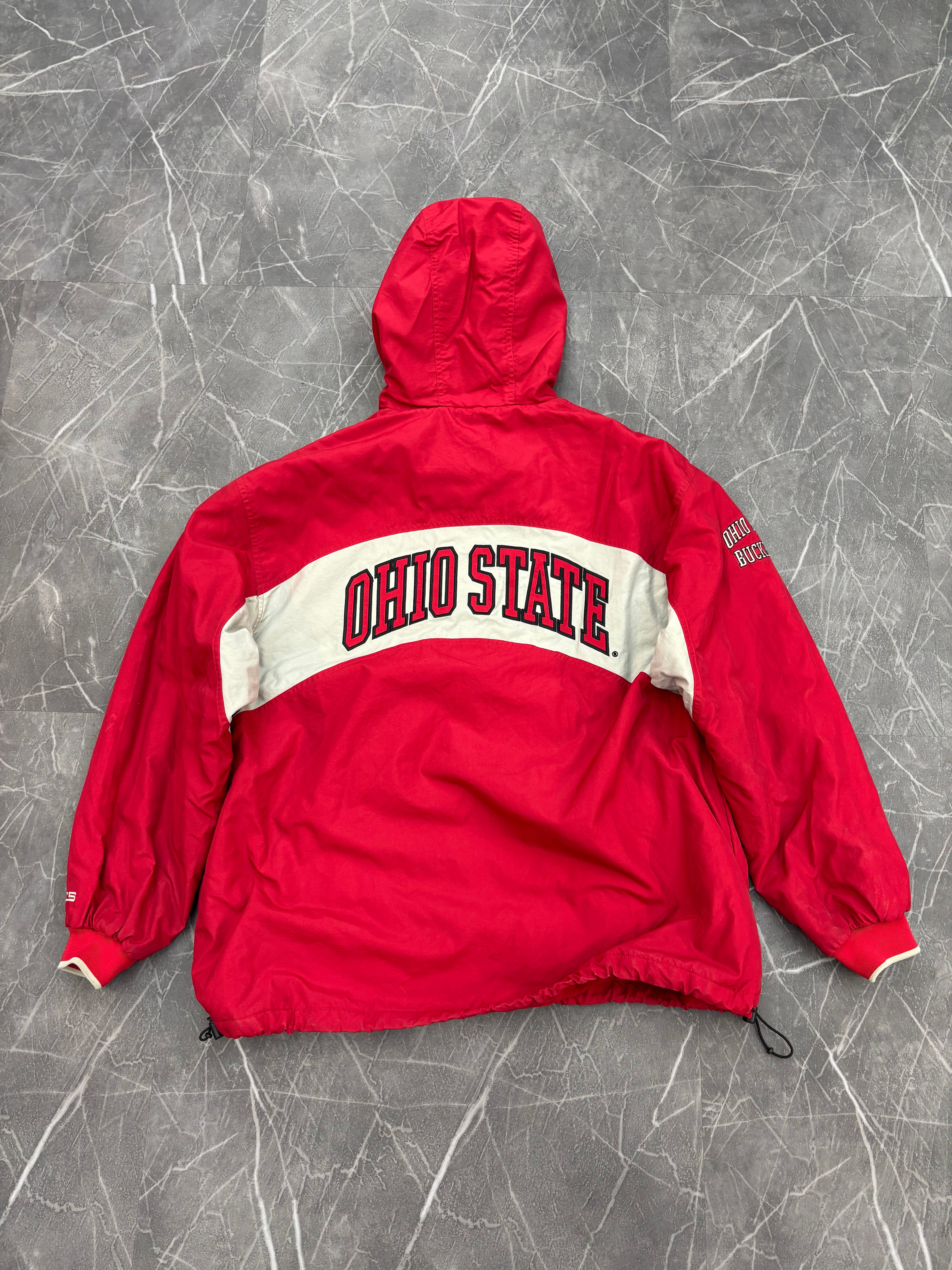 Ohio State Embroidered Puffer Jacket (L)