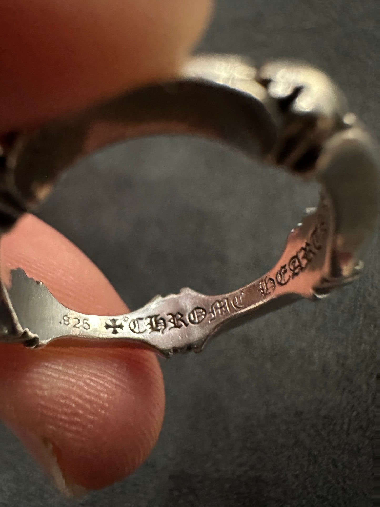 Chrome Hearts Bone Ring (7.5)