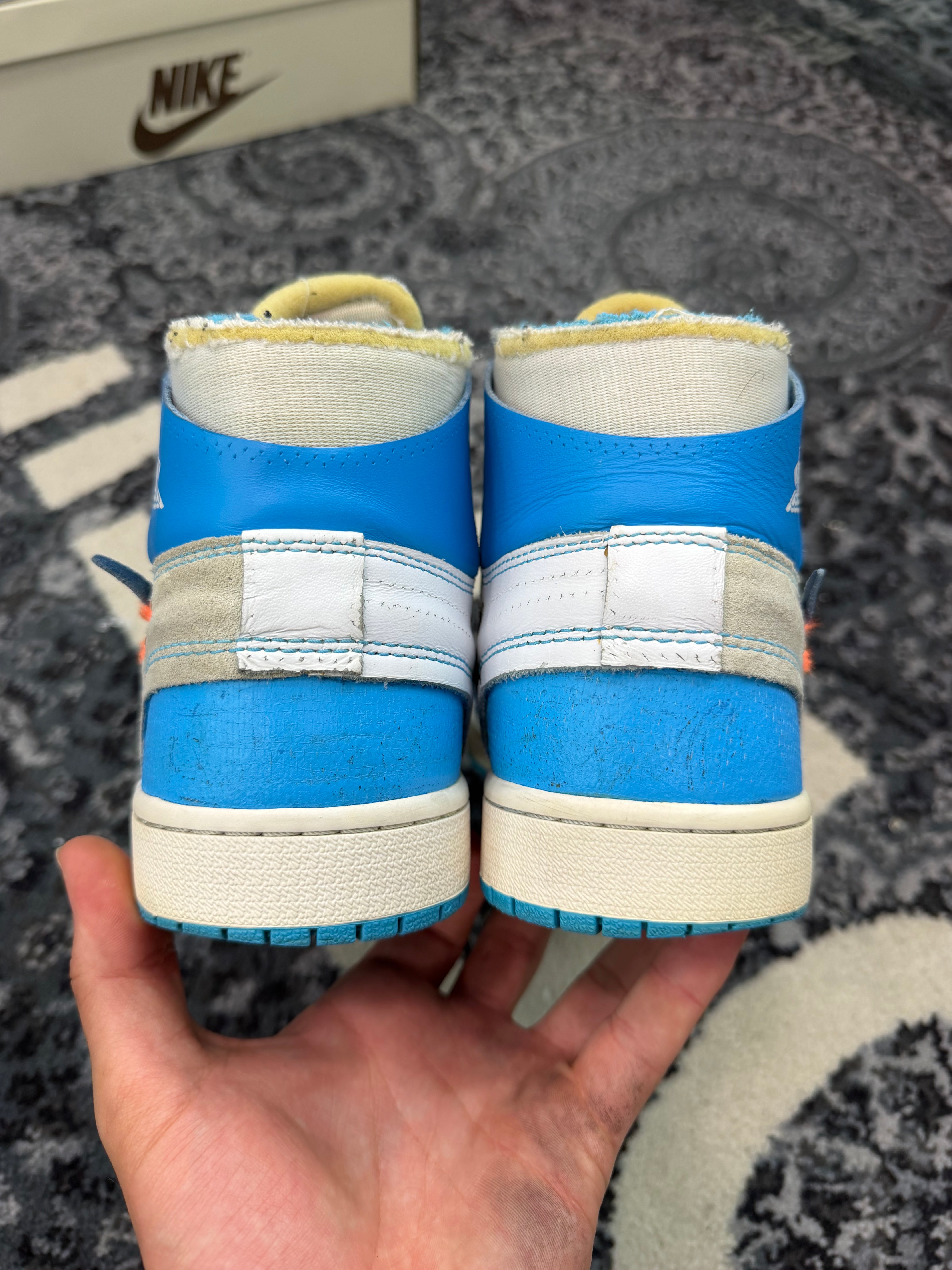 Jordan 1 High x Off White “University Blue”