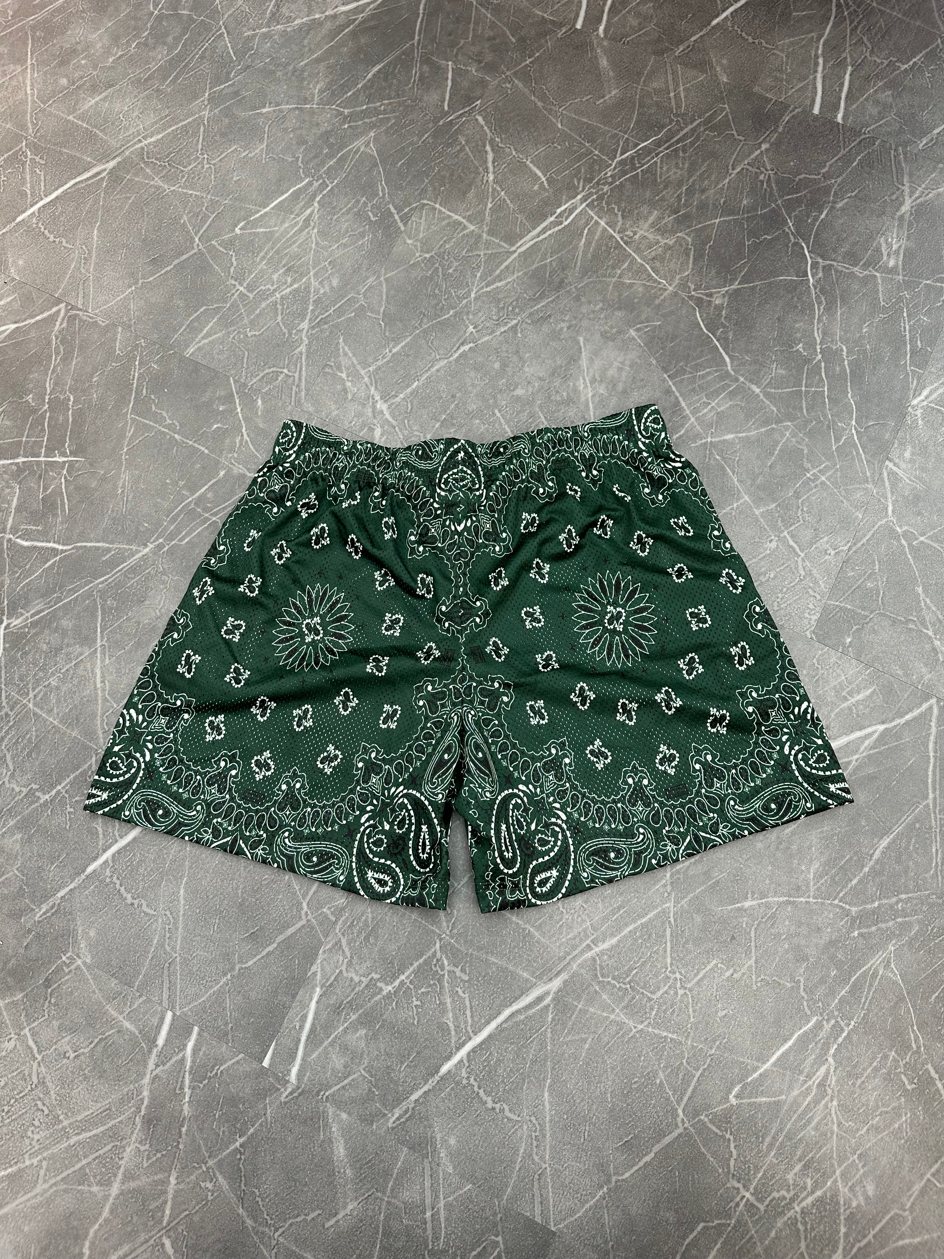 Bravest Studios Paisley Green Short