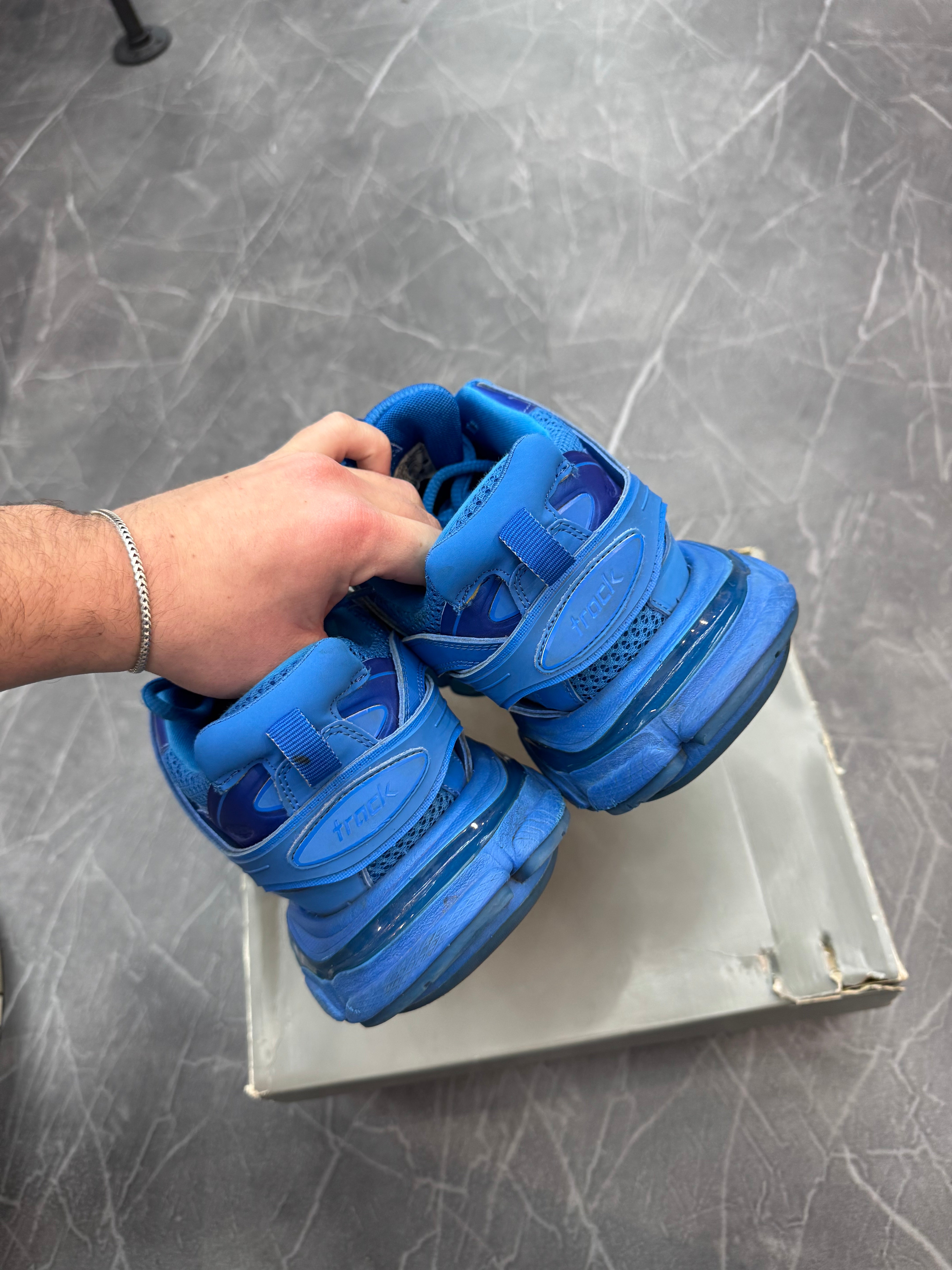 Balenciaga Track Runner Blue