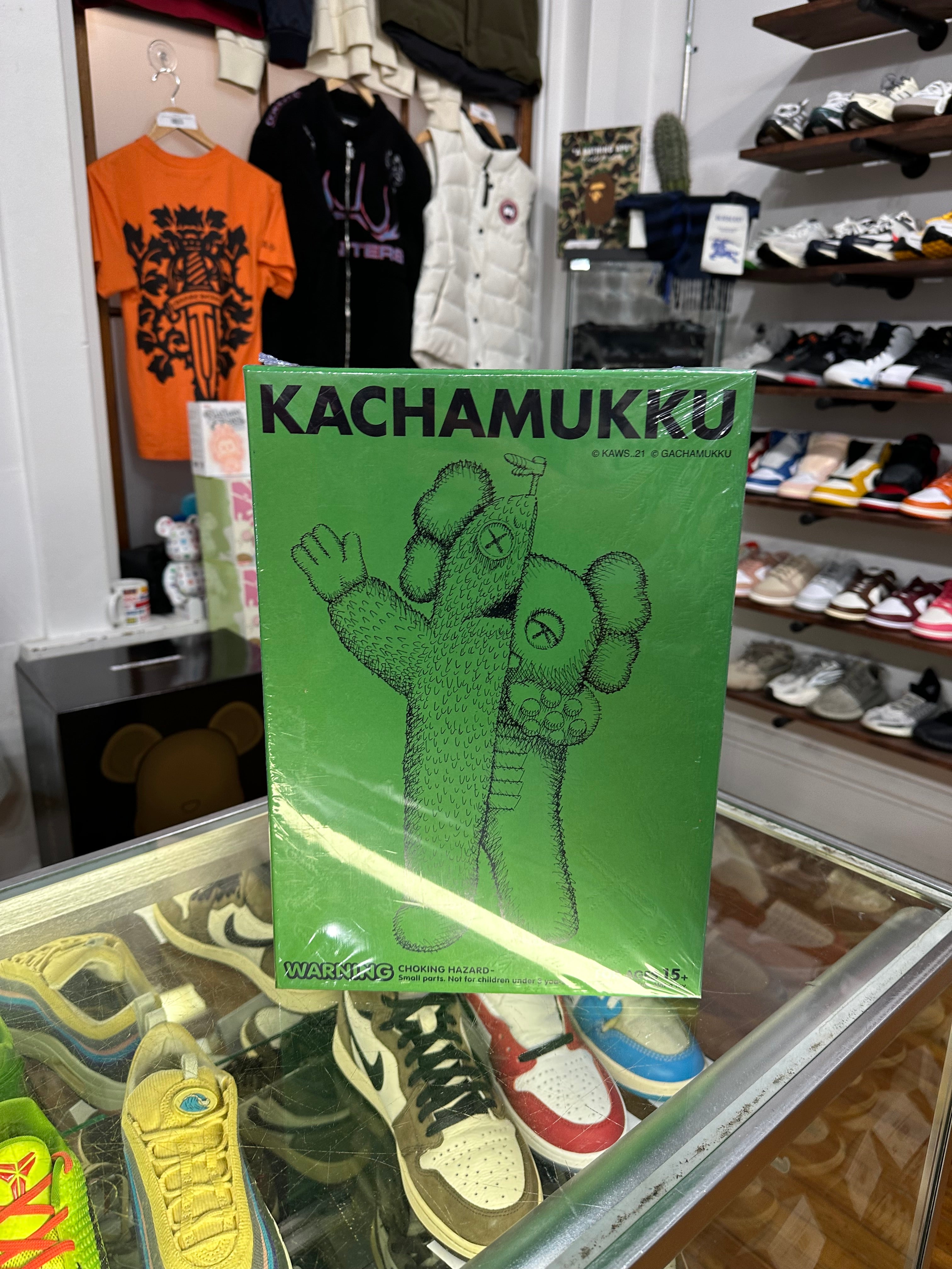 KAWS KACHAMUKKU Vinyl Figure “Red Green”