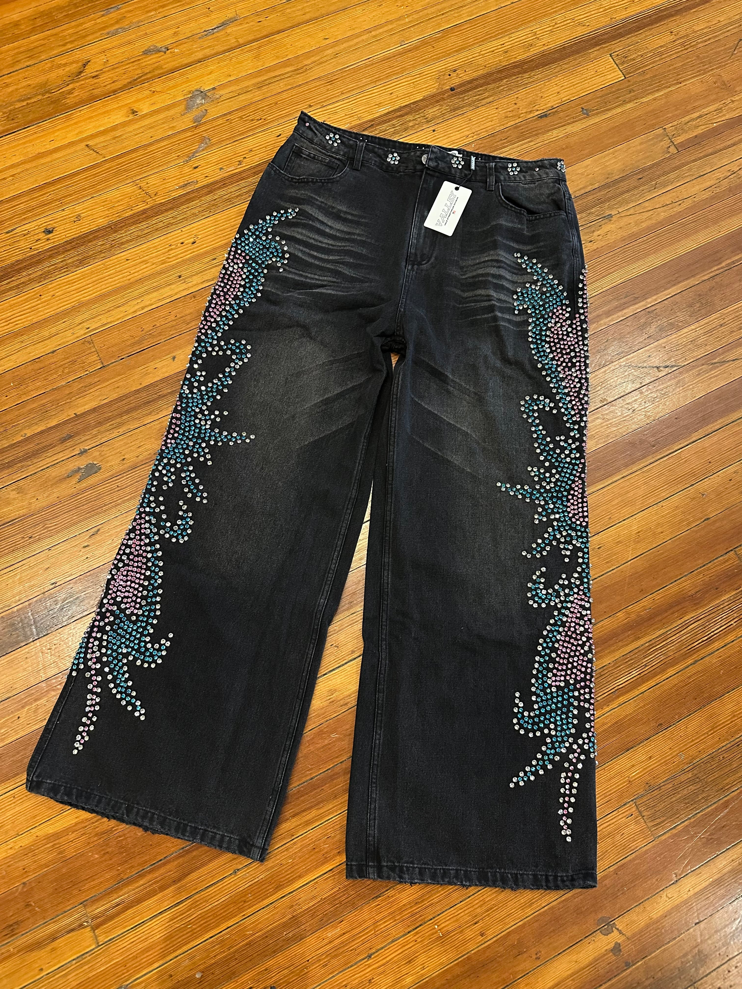 Vale Forever Black Tsunami Denim Crystal (34)