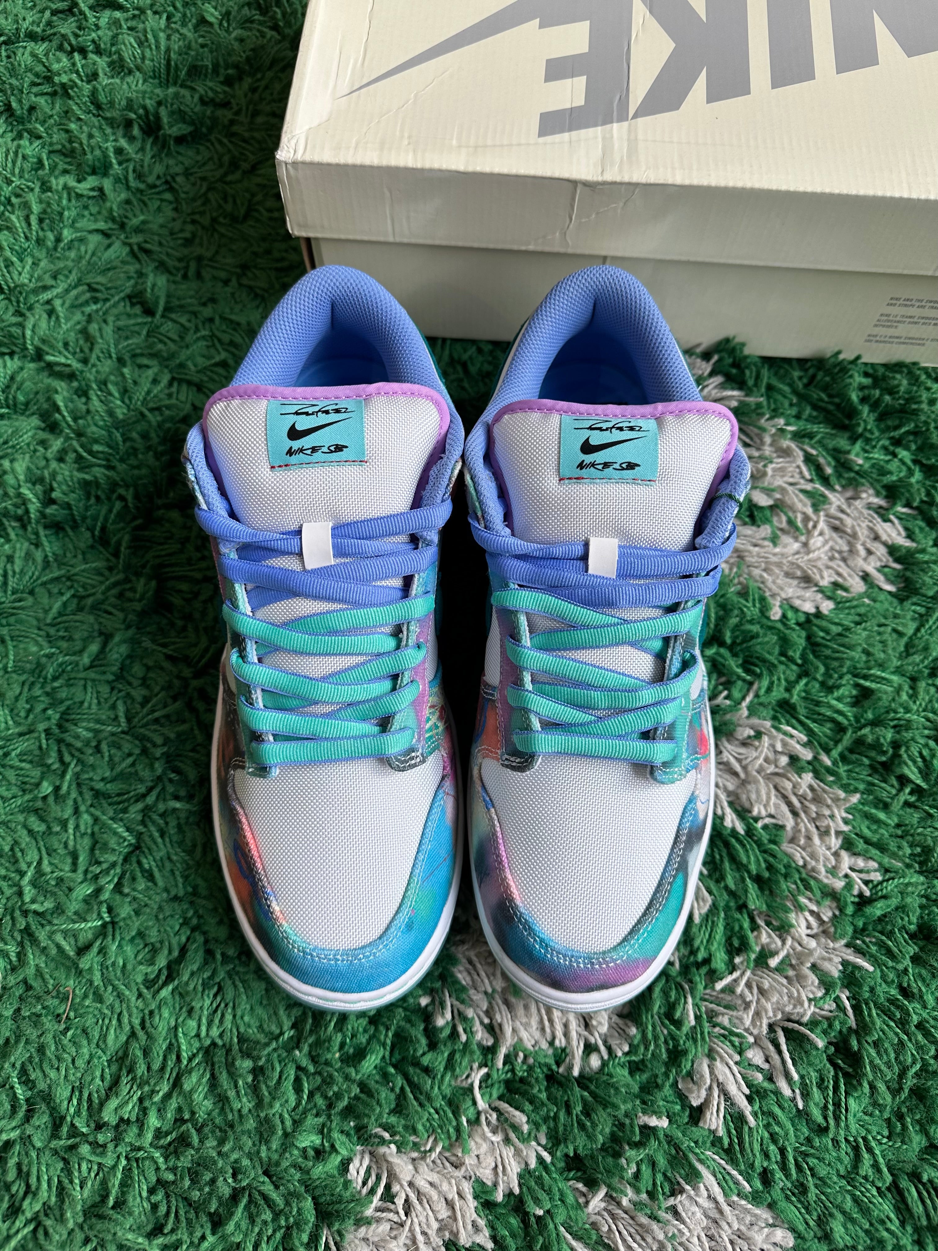 Nike SB Dunk Low “Futura Laboratories Bleached Aqua”