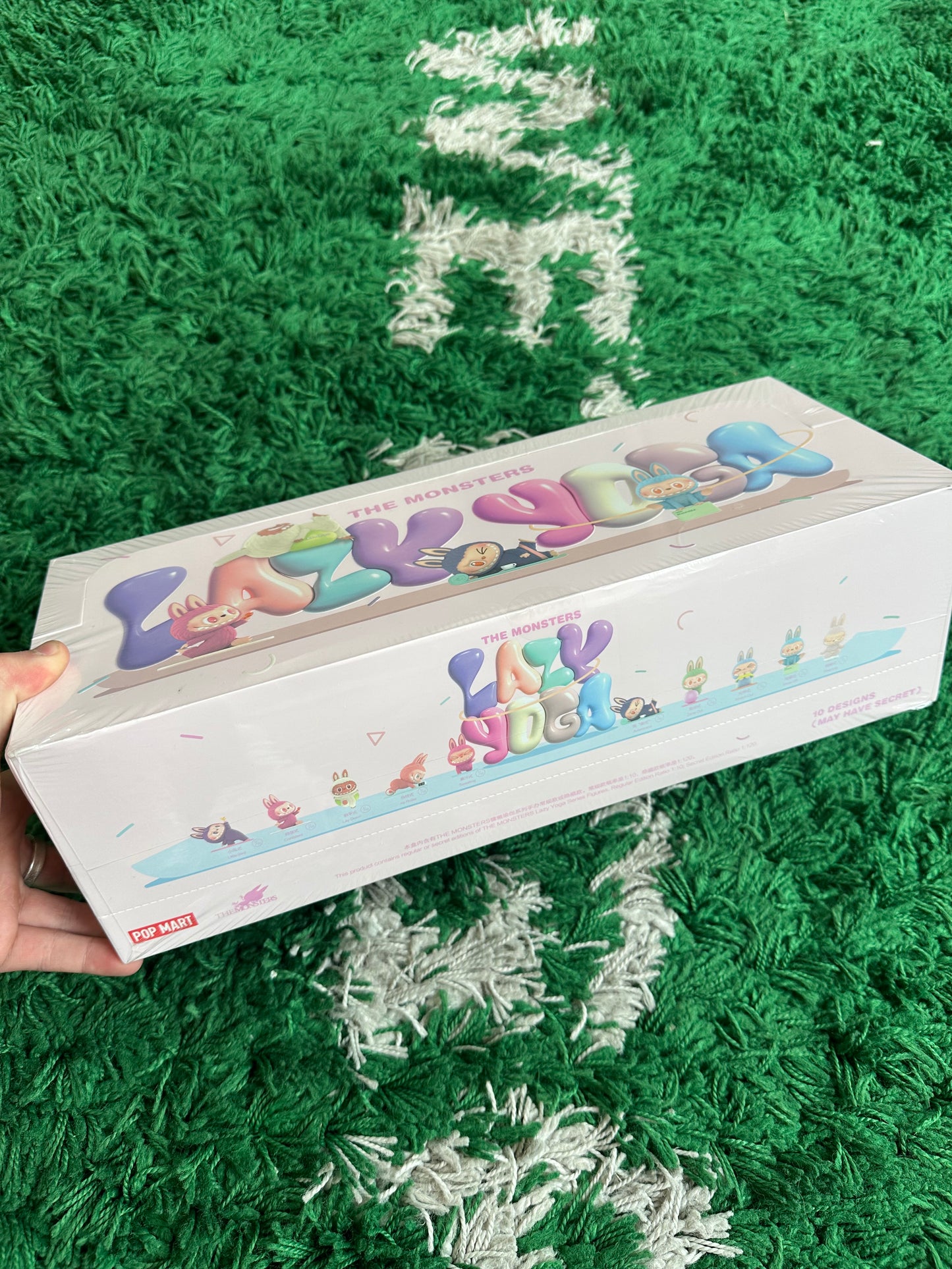 Pop Mart Labubu Lazy Yoga Figures Blind Box