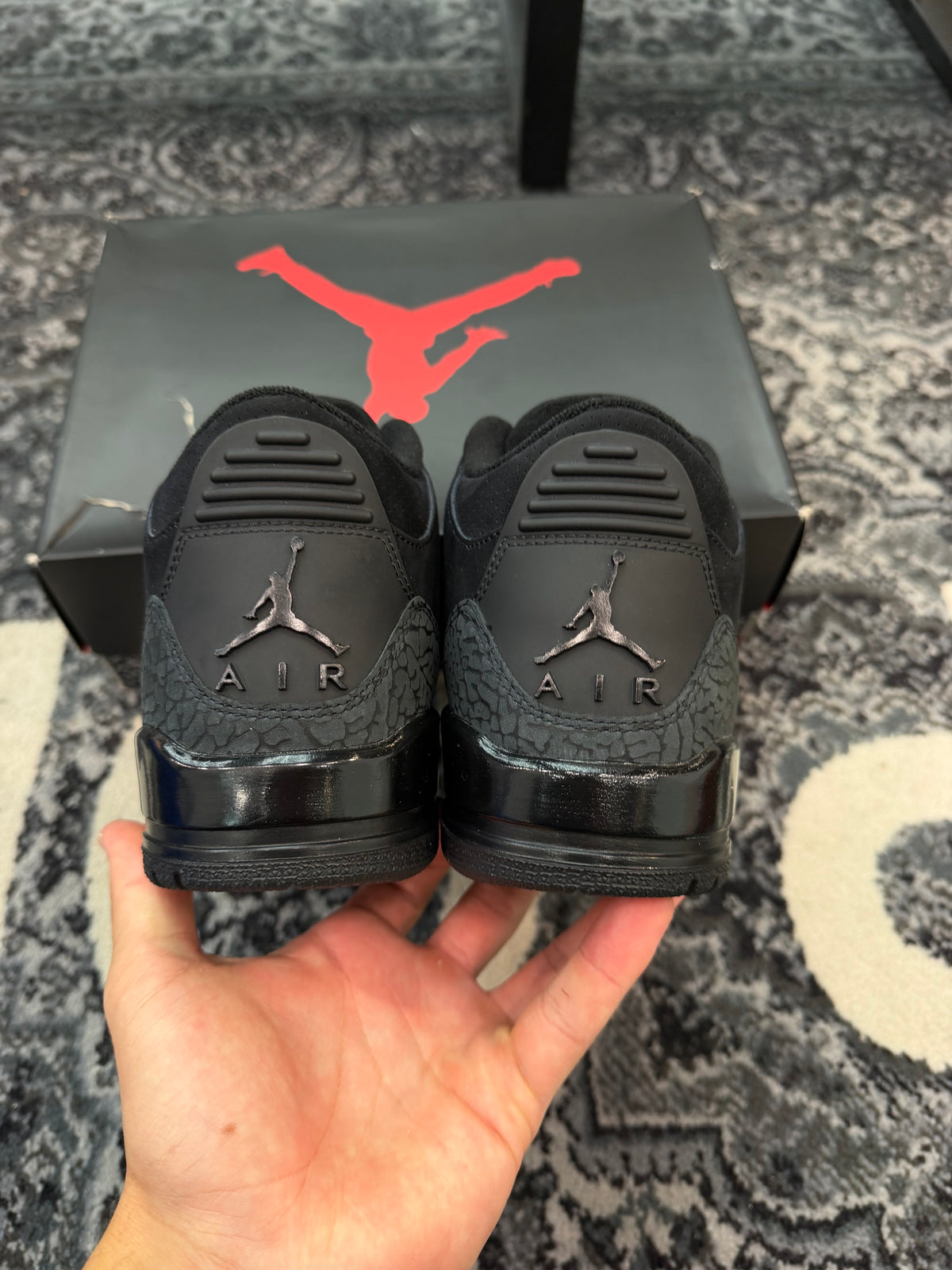 Jordan 3 “Black Cat”