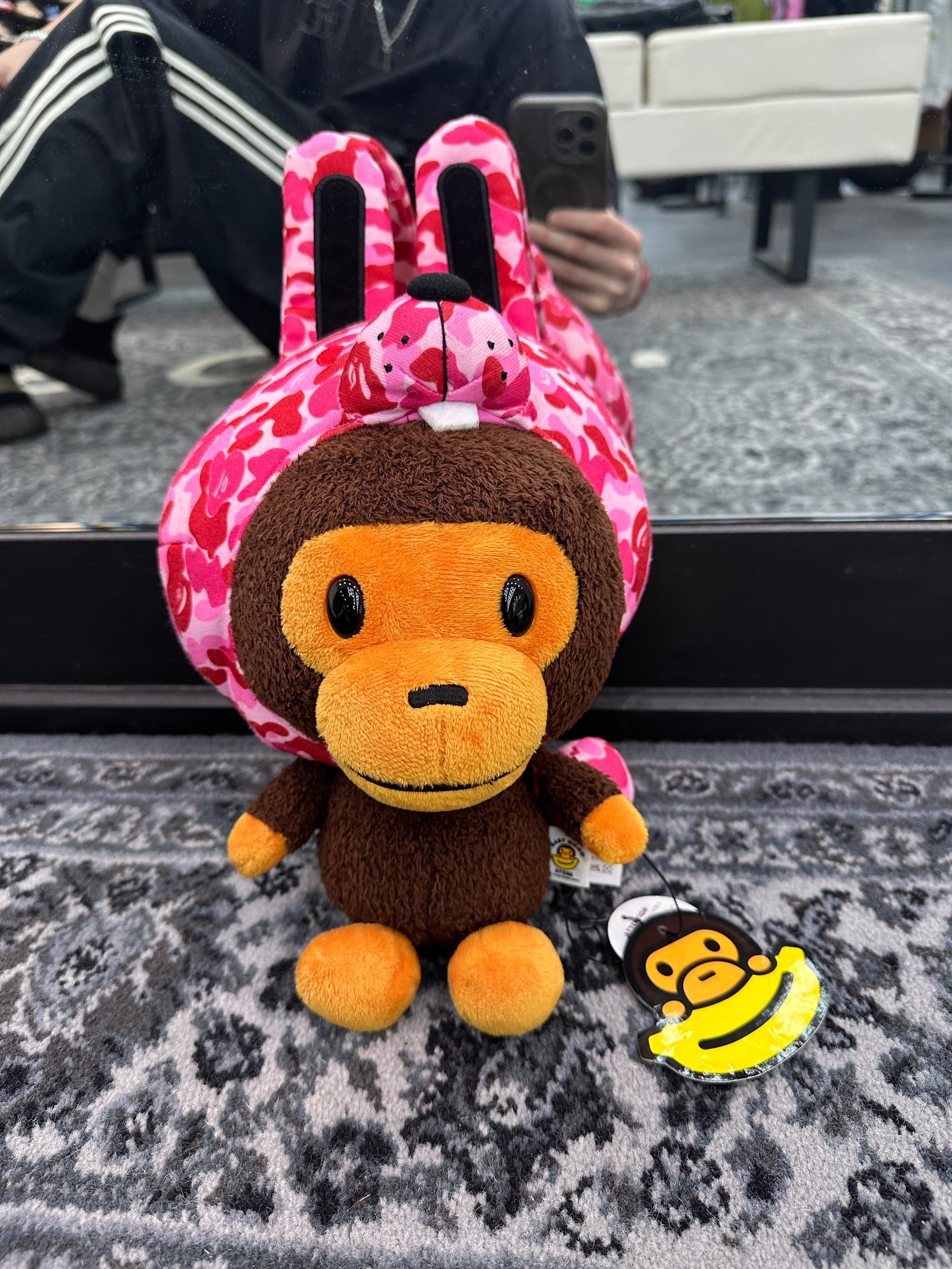 BAPE ABC Easter Bunny Hood Milo Plush