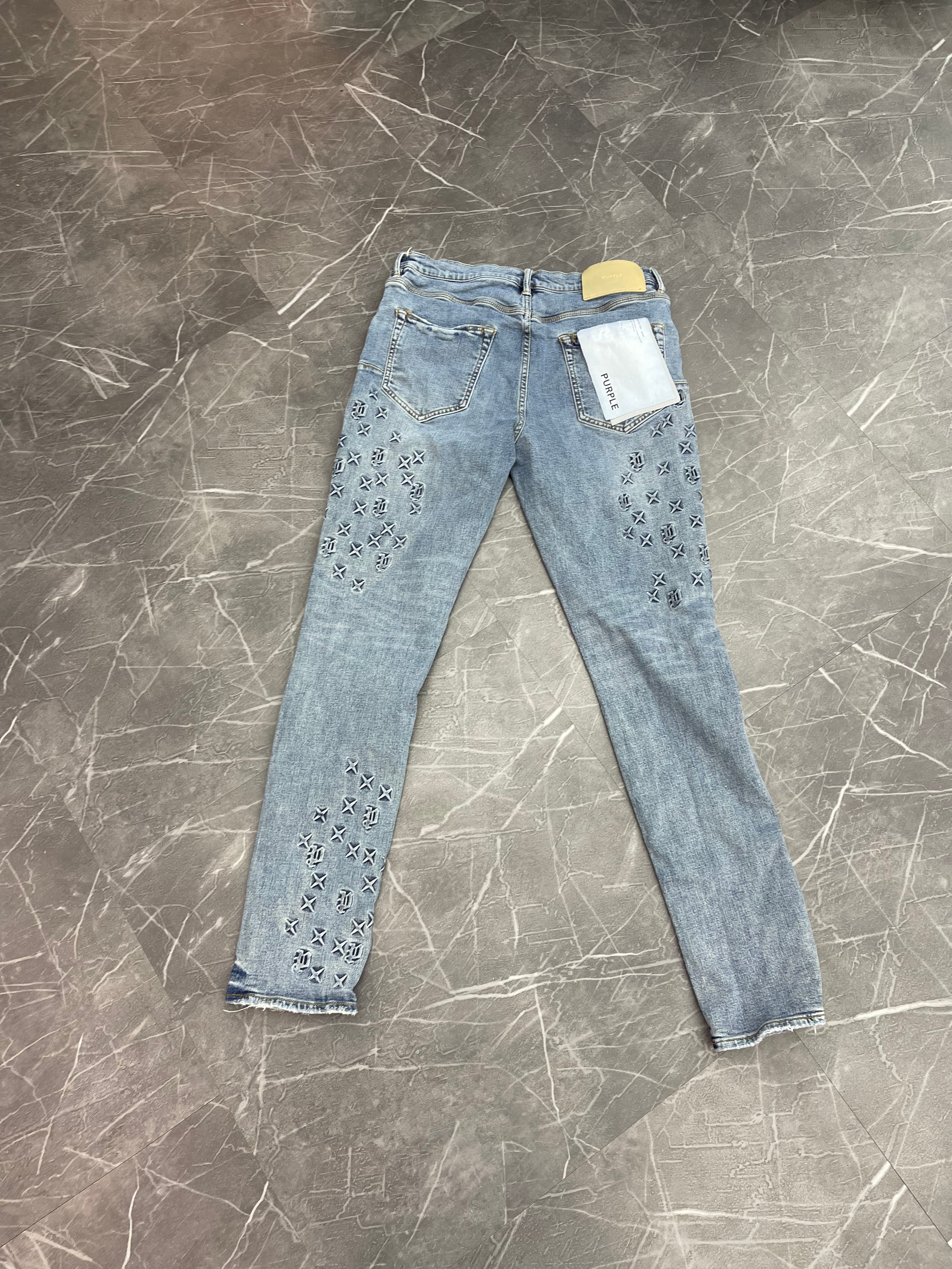 Purple Brand Jeans “Monogram Logo” (34)