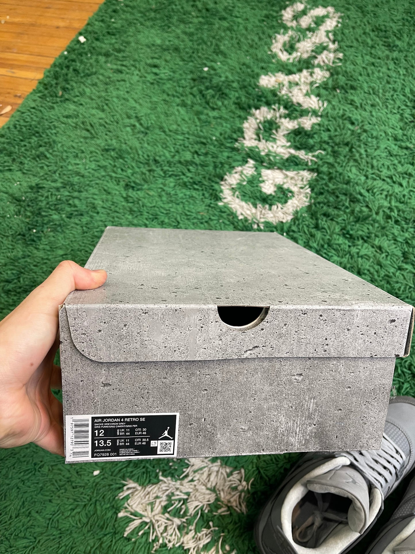 Jordan 4 “Wet Cement”