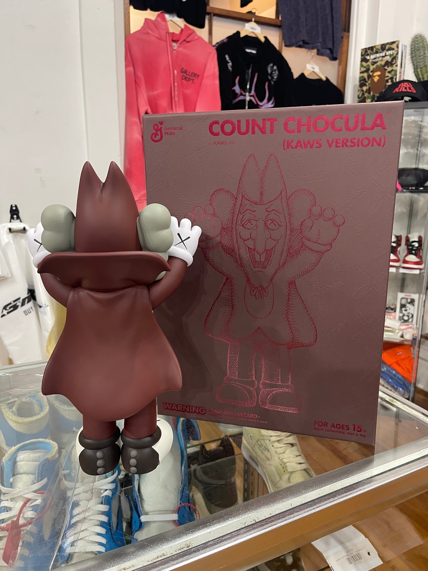 Kaws Cereal Monsters Count Chocula Figure