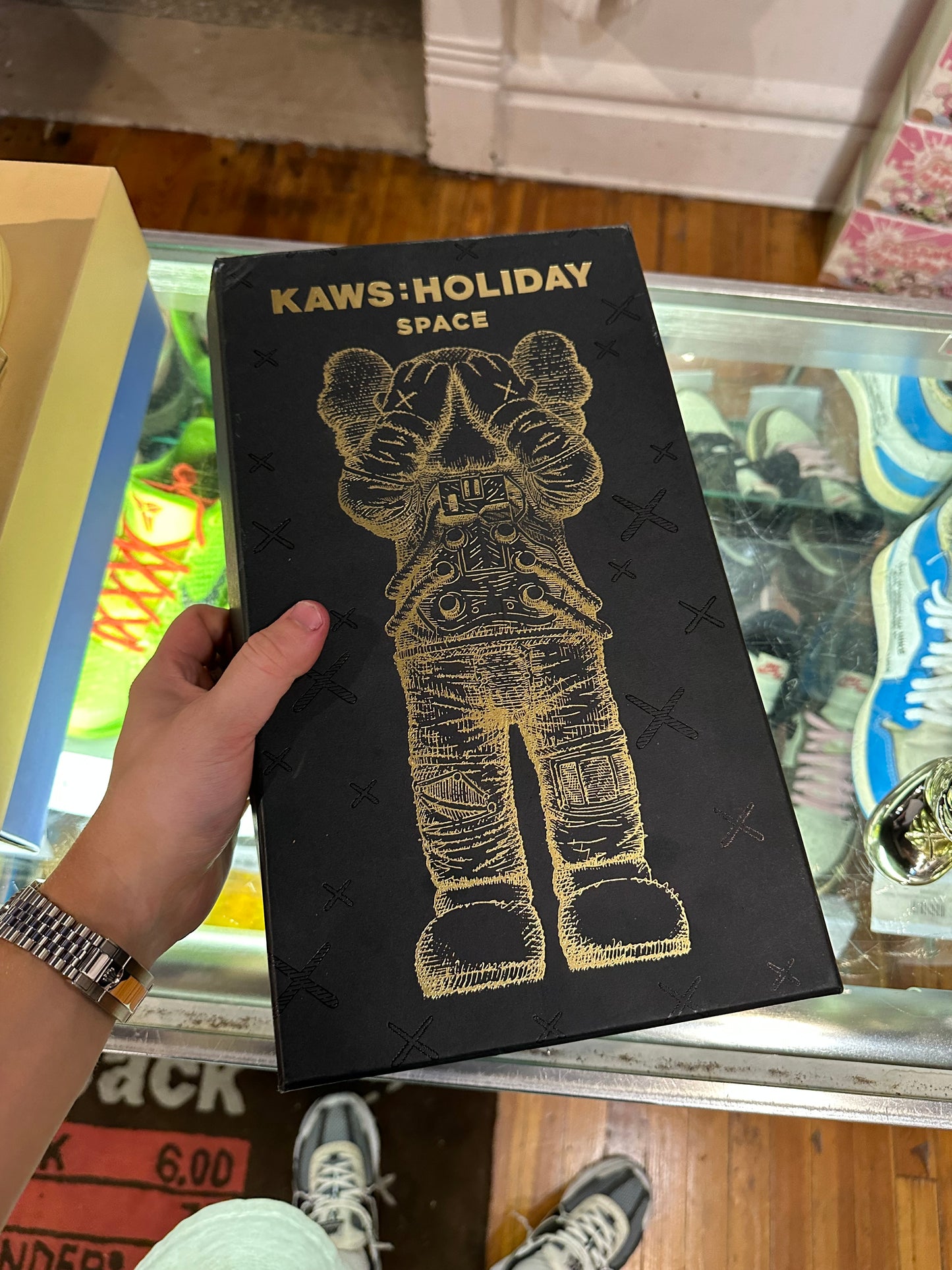 KAWS Holiday Space Figure “Gold”