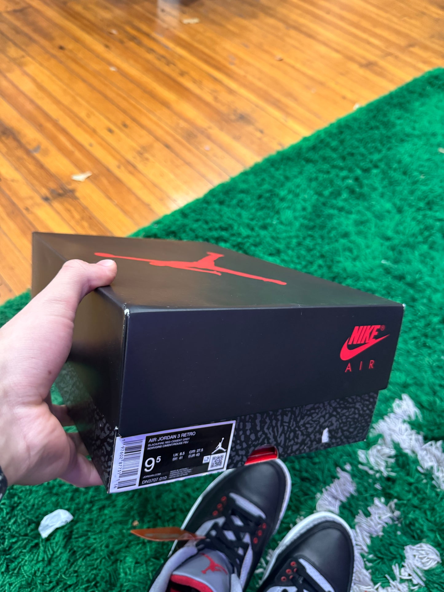 Jordan 3 “Black Cement”