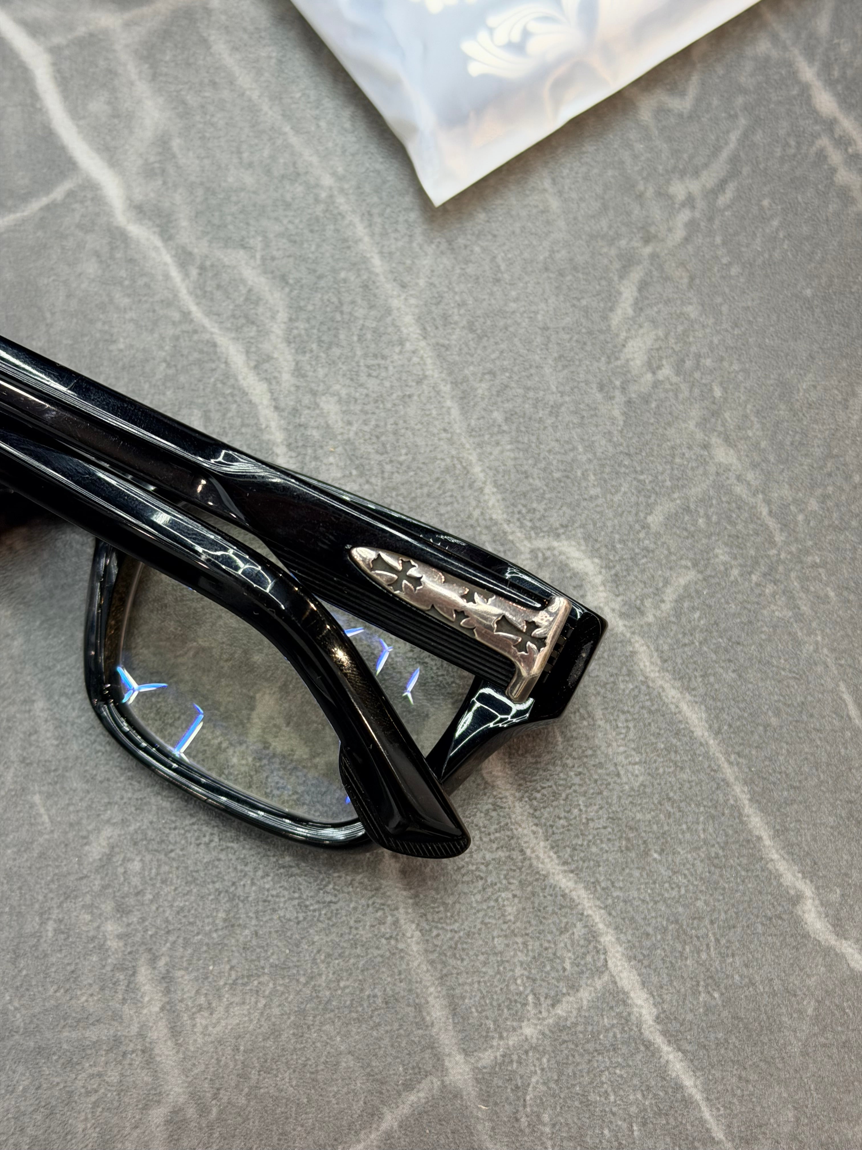 Chrome Hearts Clear Frame Glasses CRYPDIC