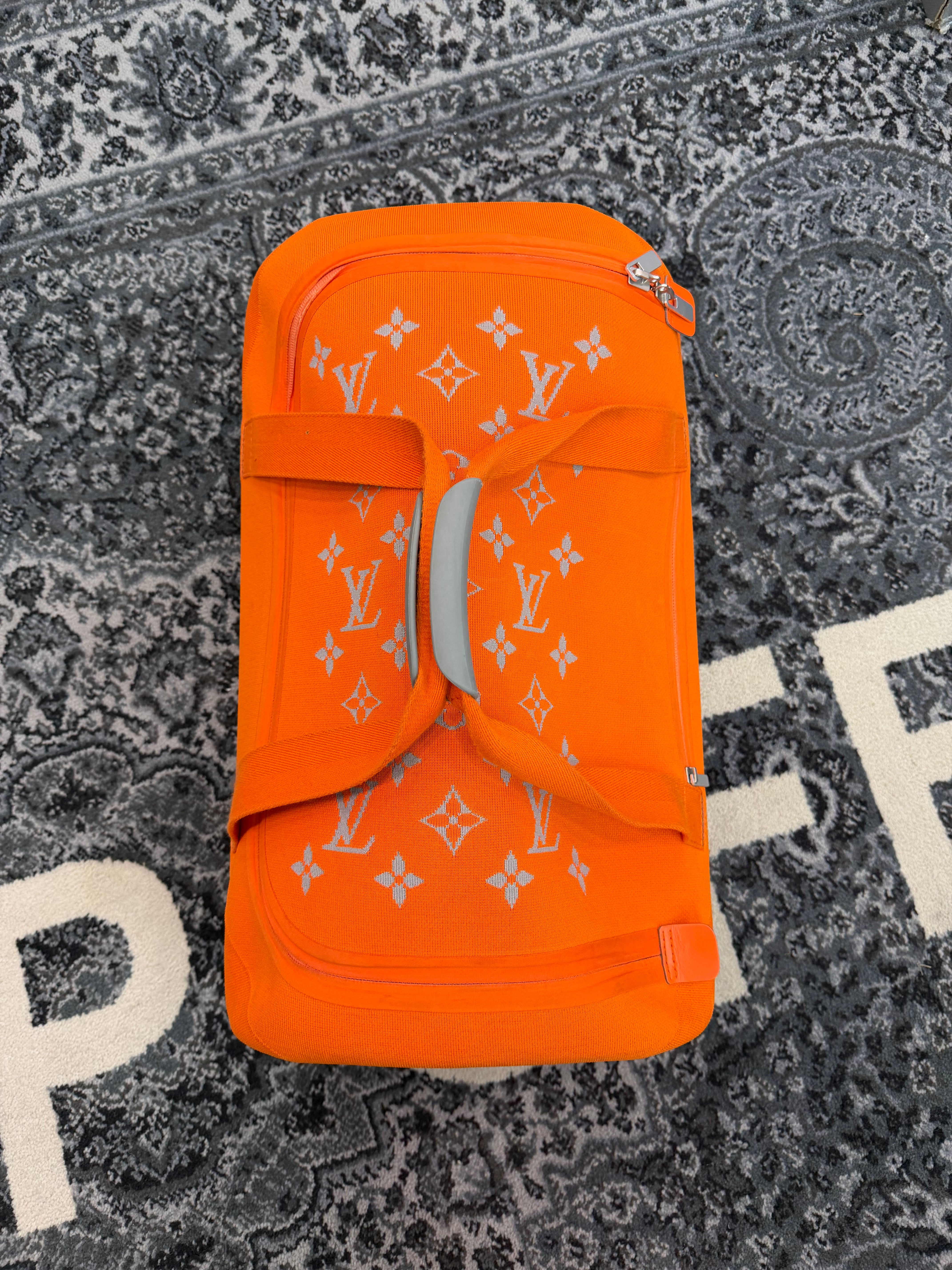 Louis Vuitton Horizon Duffle / Suit Case Soft Orange