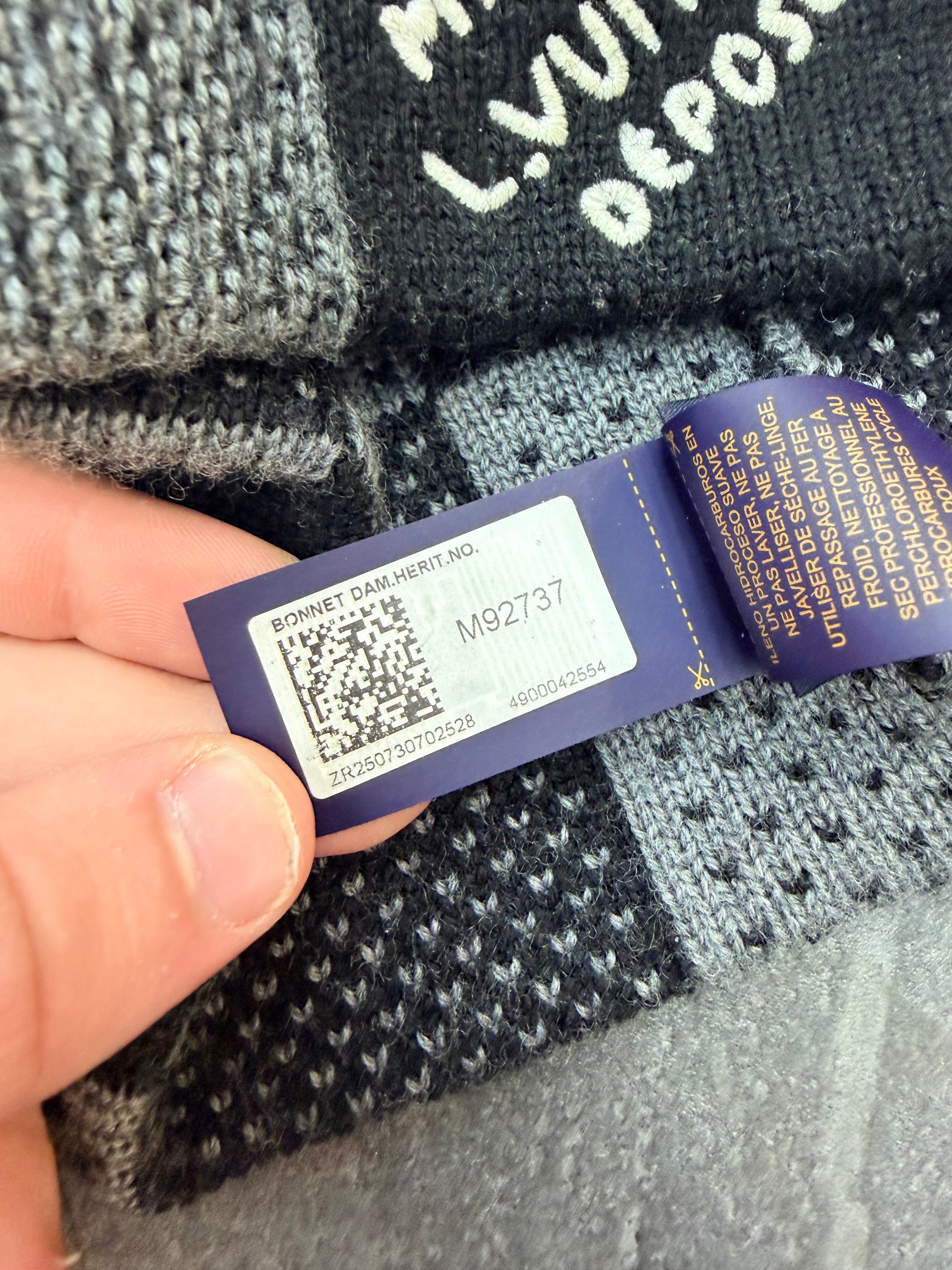 Louis Vuitton Damier Heritage Beanie