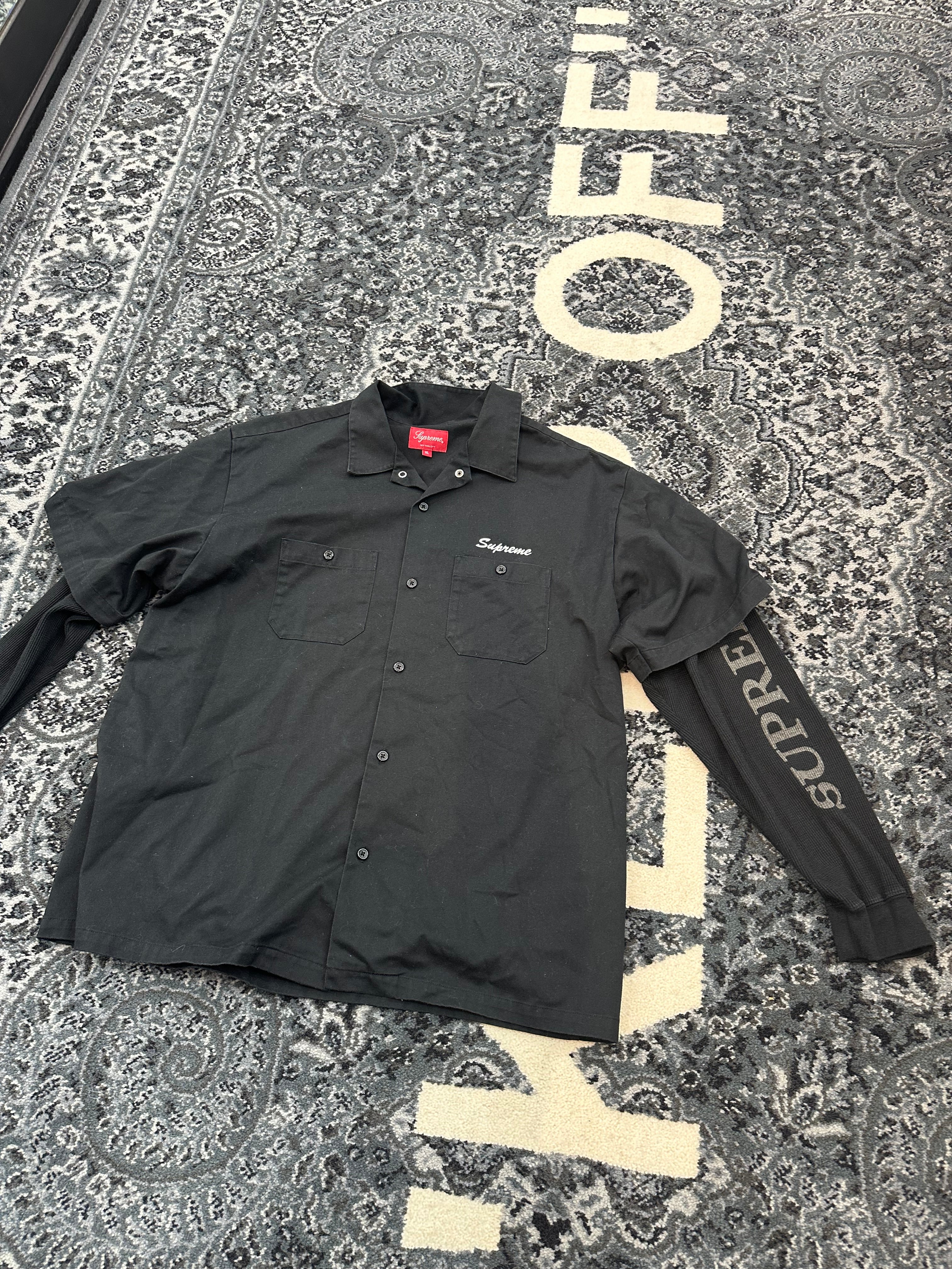 Supreme Mechanic Long Sleeve “Black”