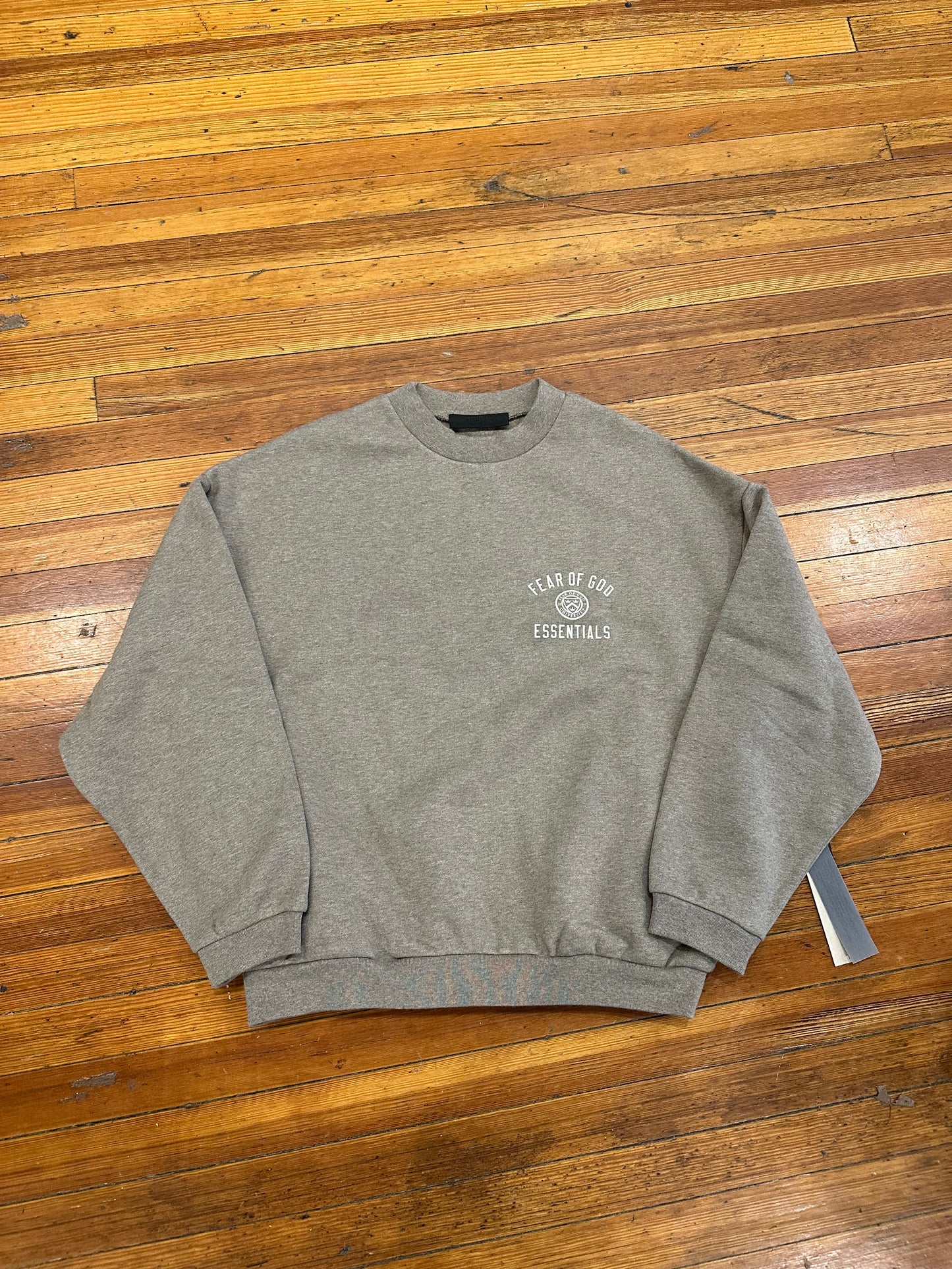 Essentials University Crewneck “Heather Grey”