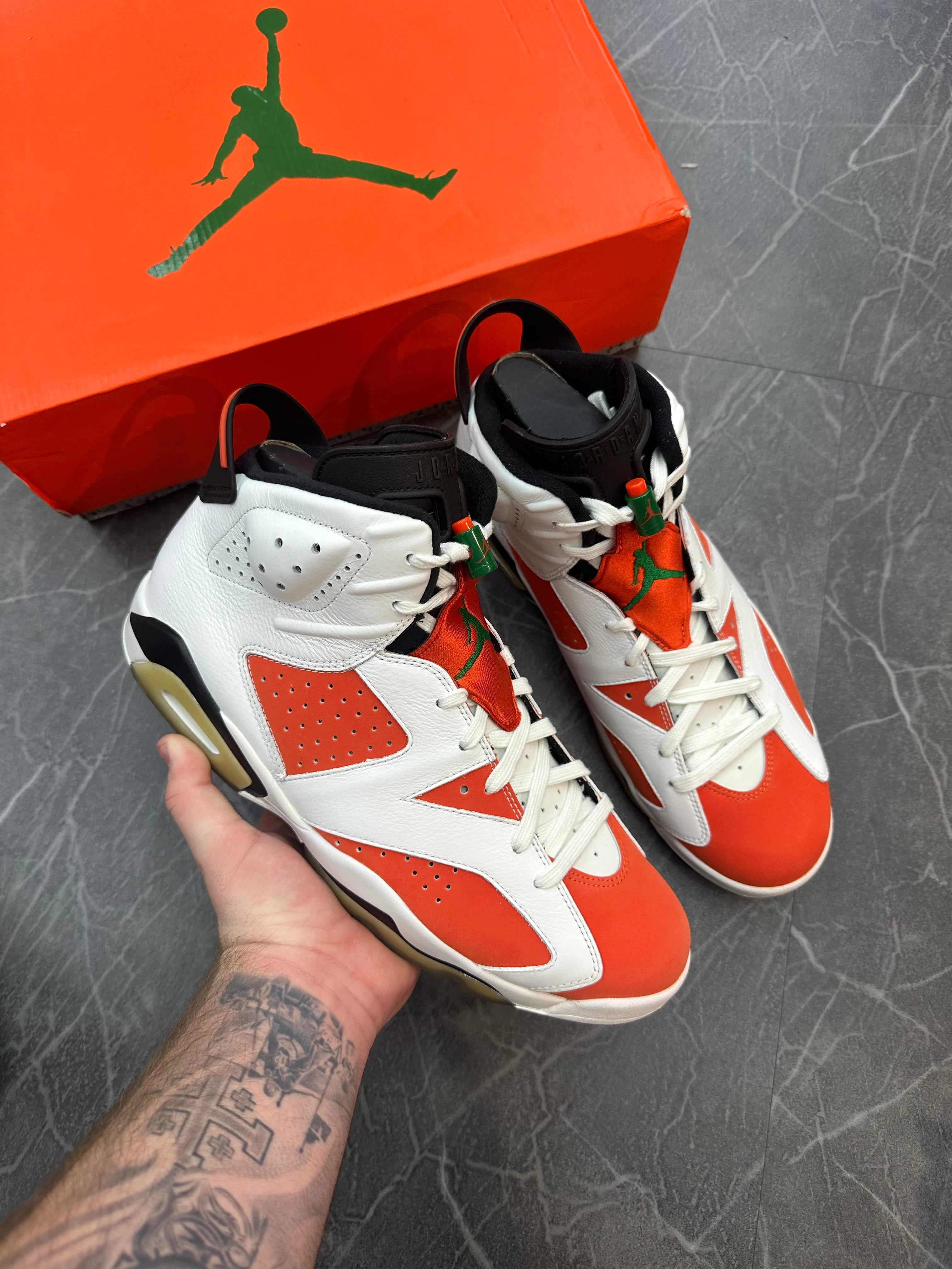 Jordan 6 Retro Gatorade Like Mike White