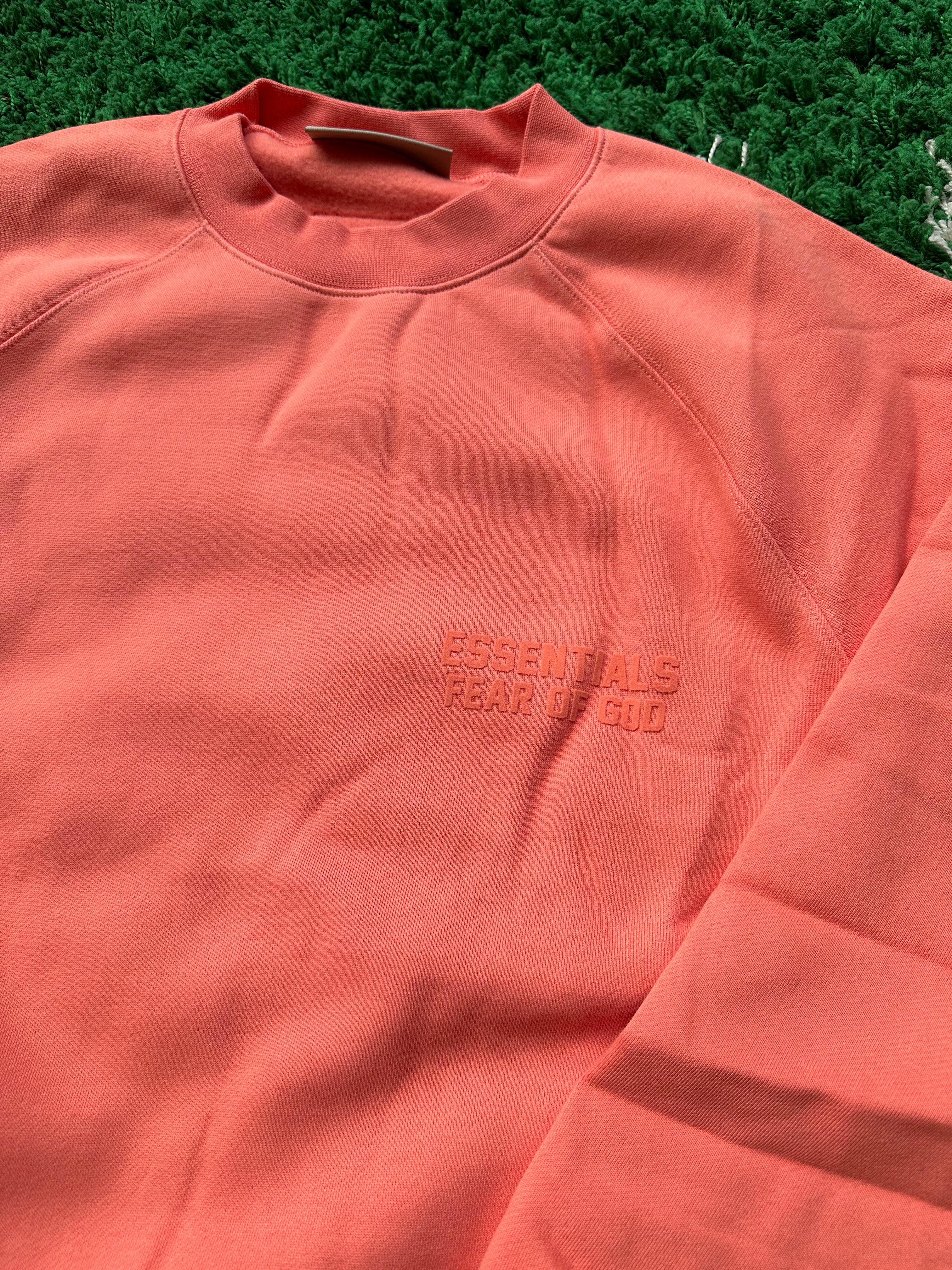Essentials Crewneck “Coral”