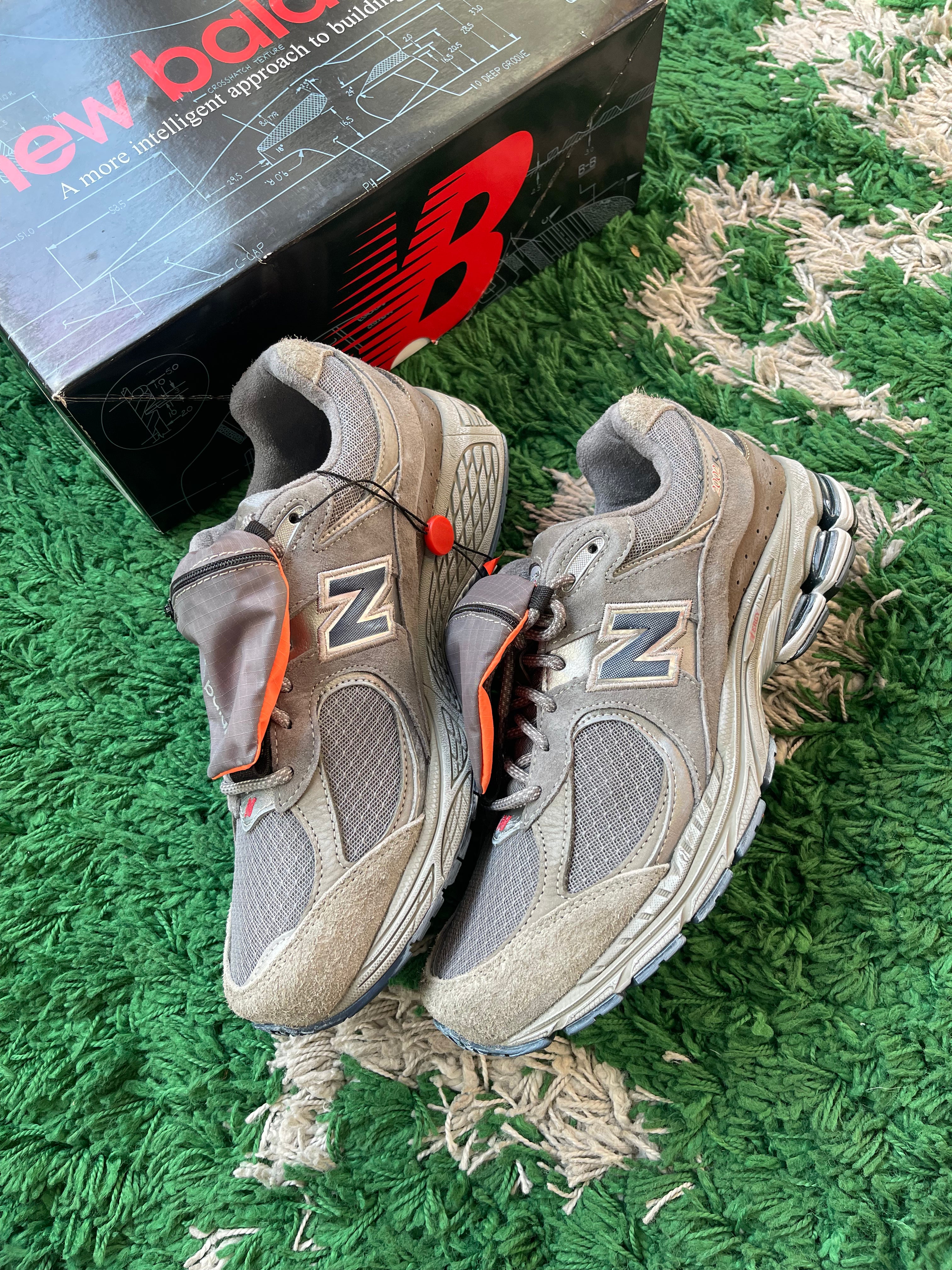 New Balance 2002R “Grey Brown Pouch”