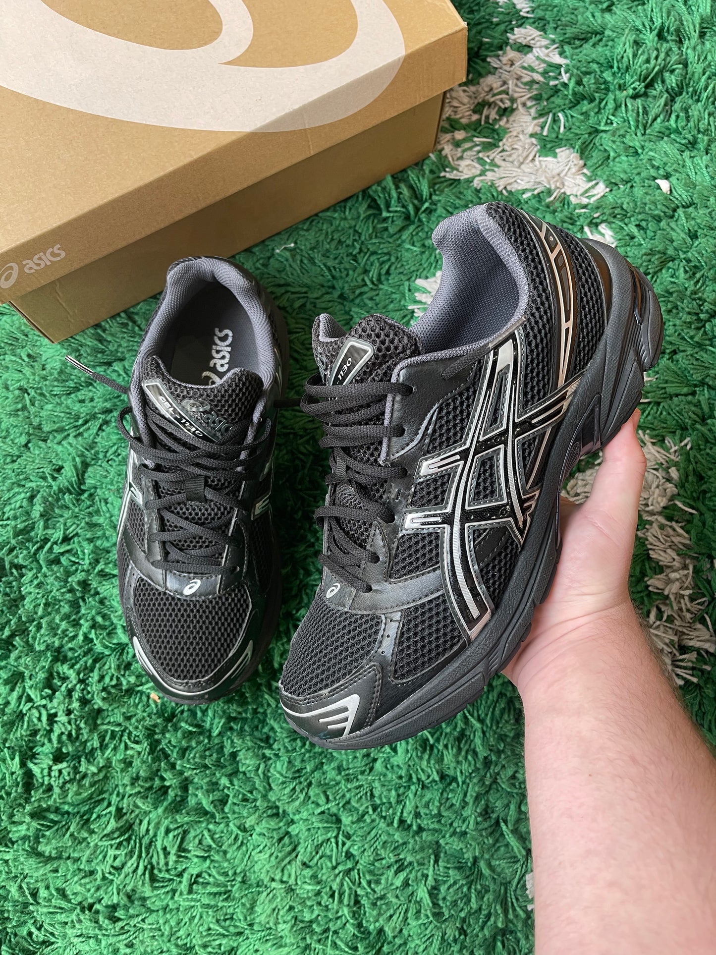ASICS Gel - 1130 “Black Pure Silver”