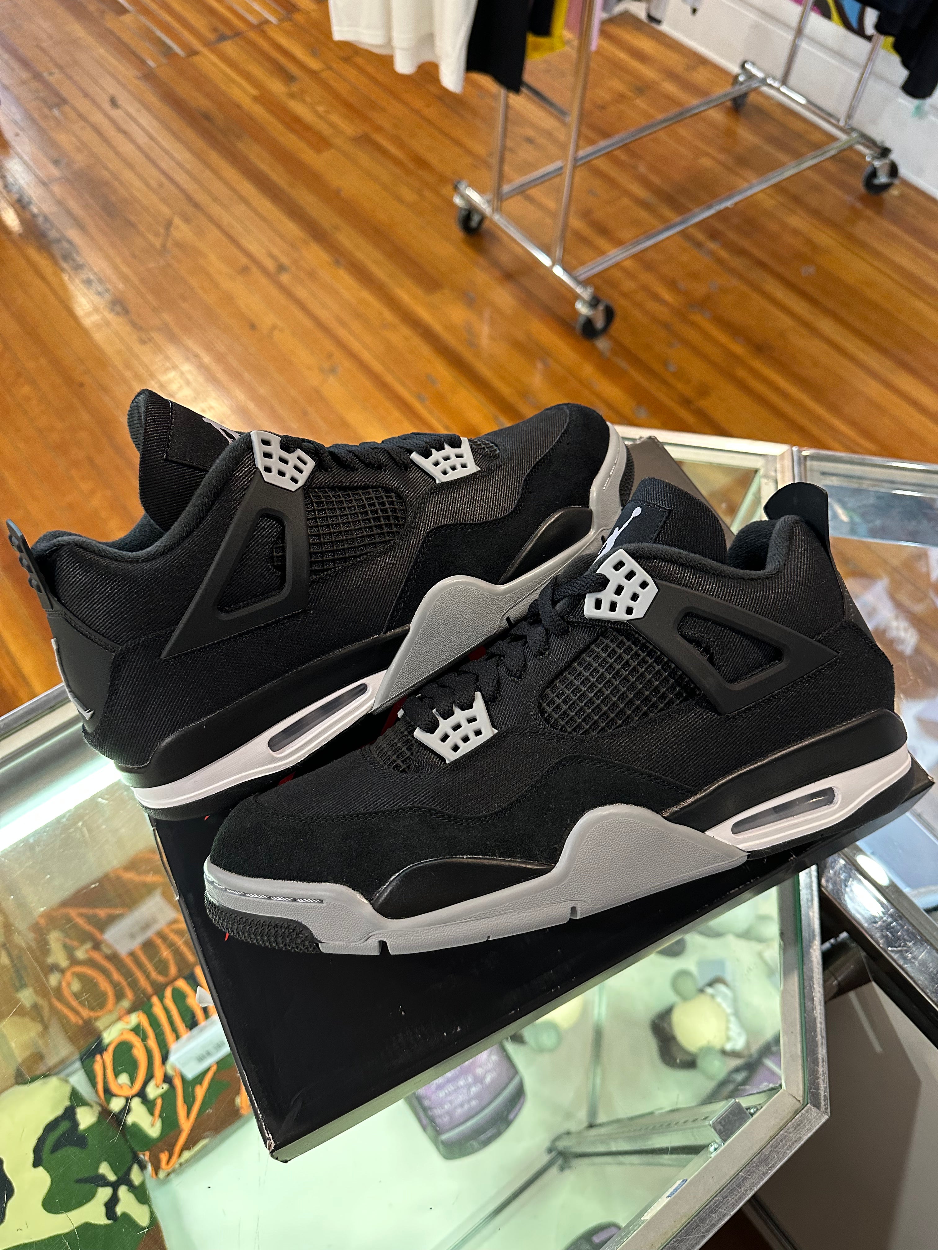 Jordan 4 “Black Canvas”