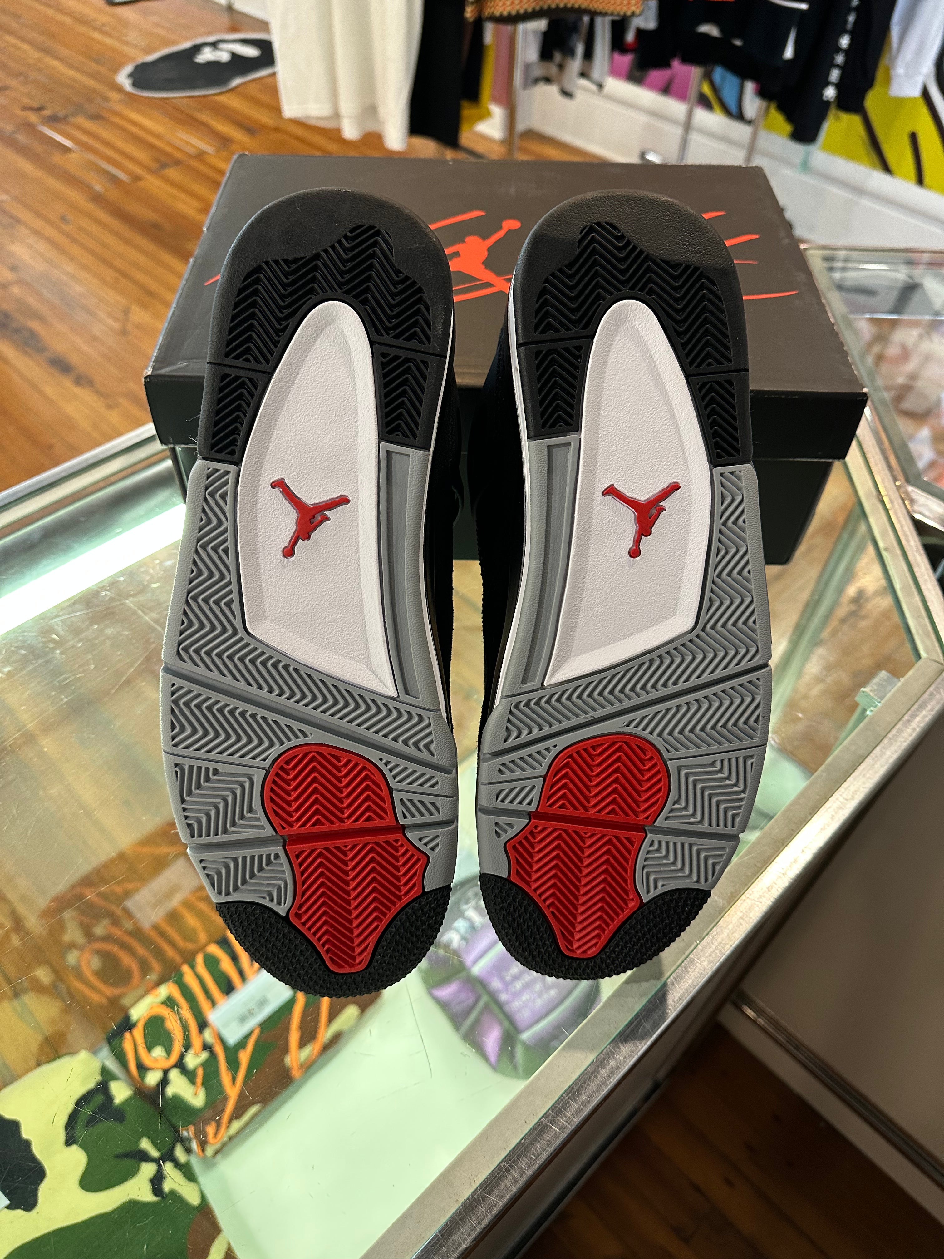 Jordan 4 “Black Canvas”