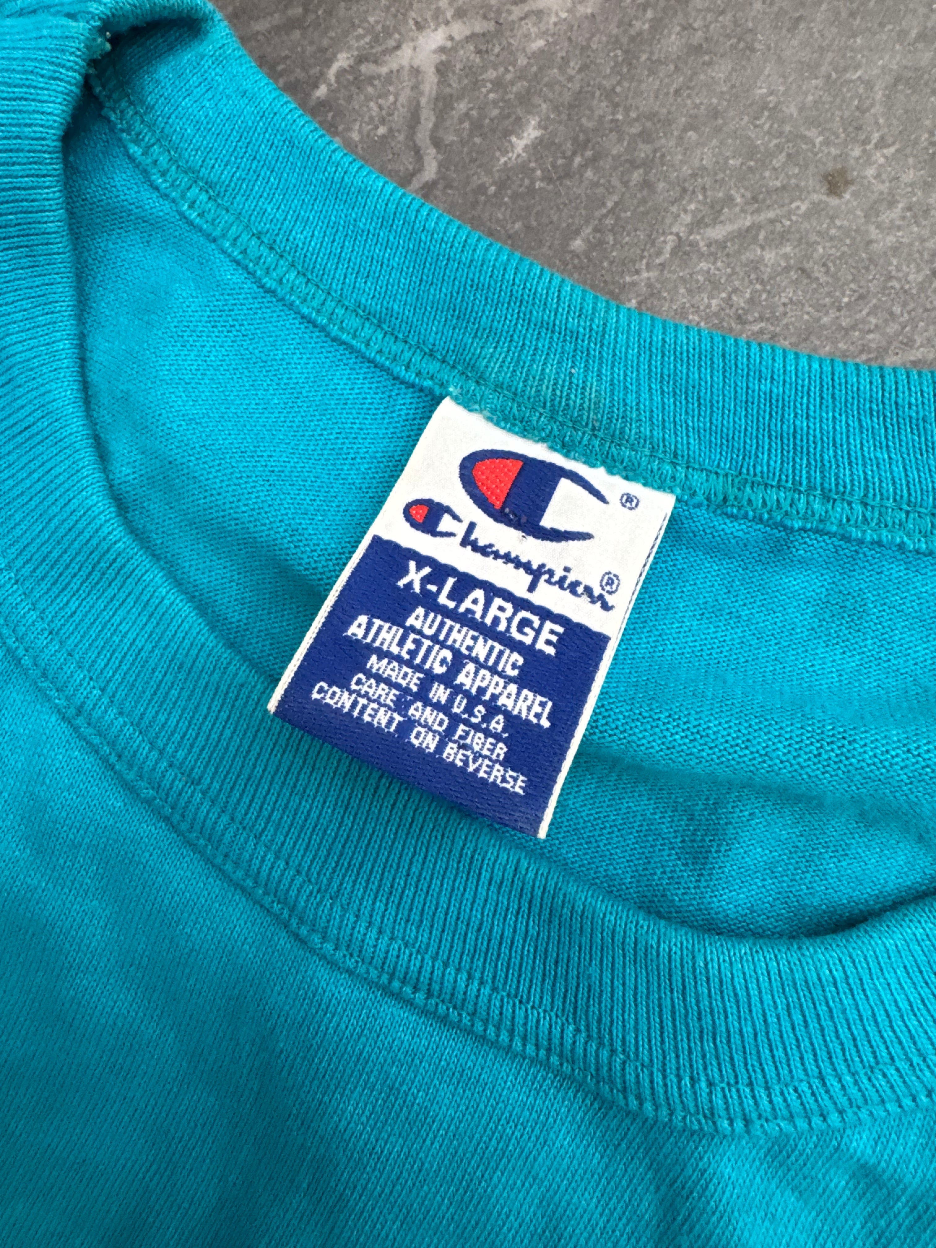 1996 Champion Atlanta Embroidered Olympics Tee (XL)