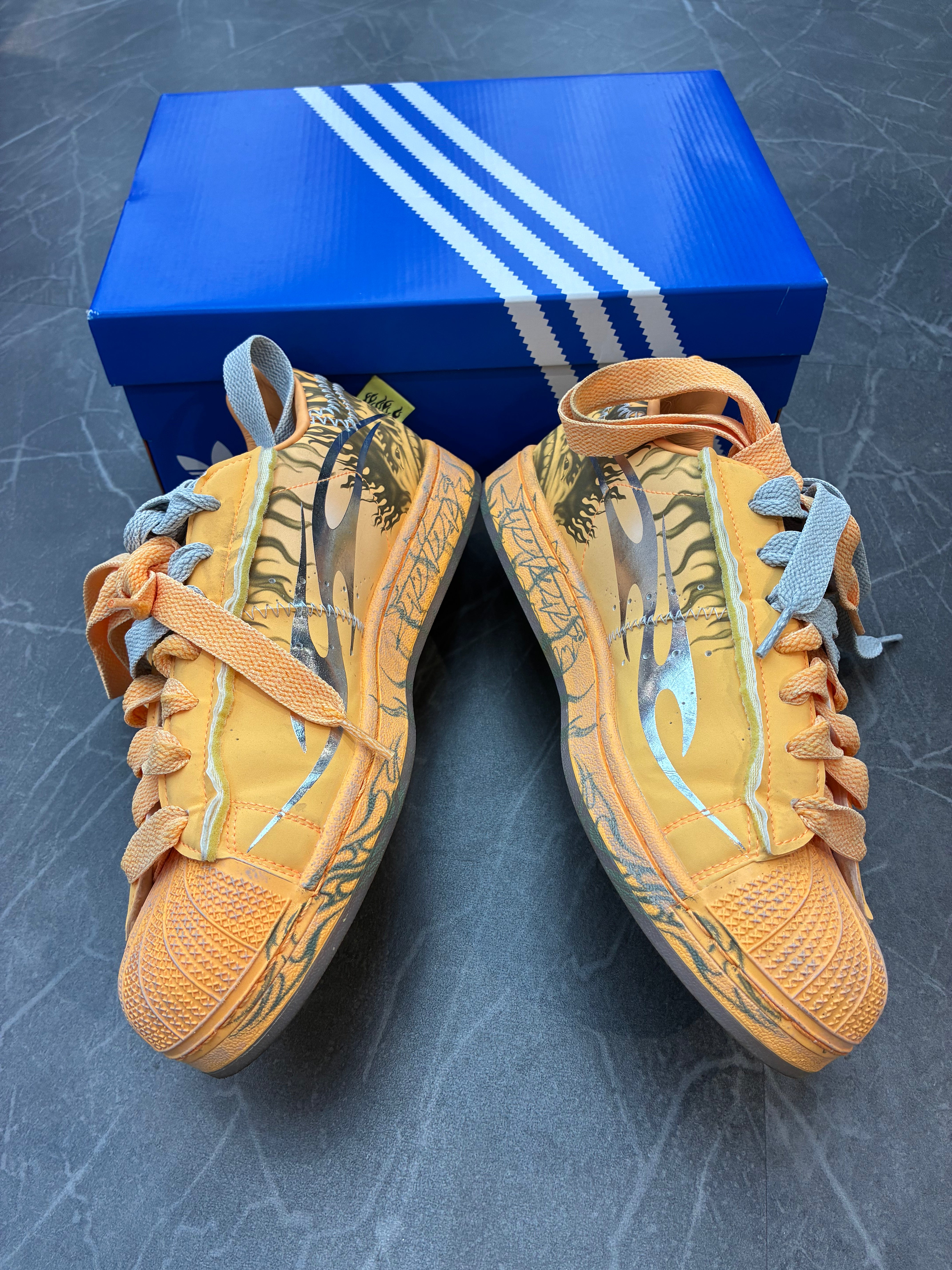 Adidas Superstar Hellstar “Hazy Orange”