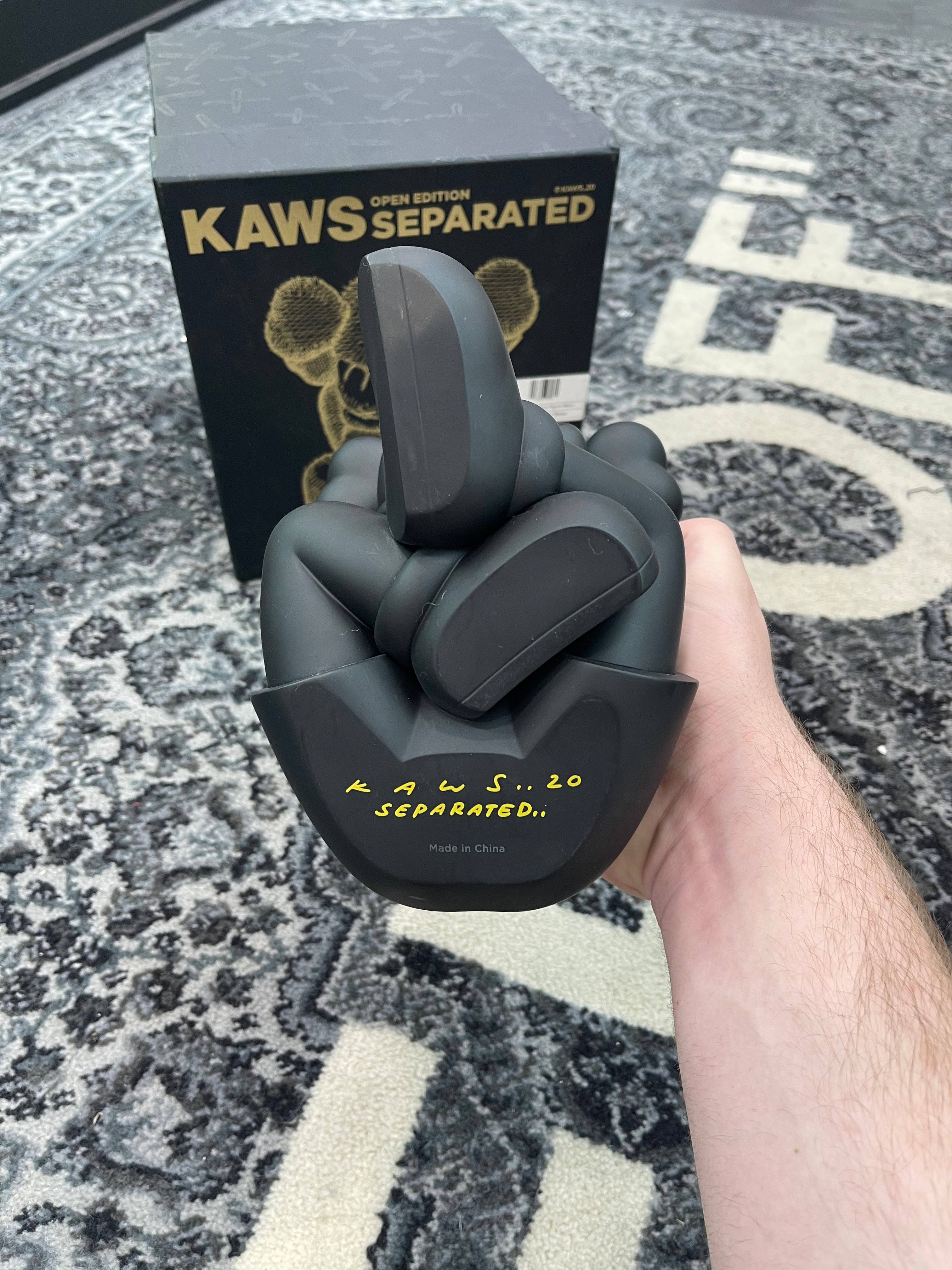 KAWS Separated Vinyl Figure “Black”