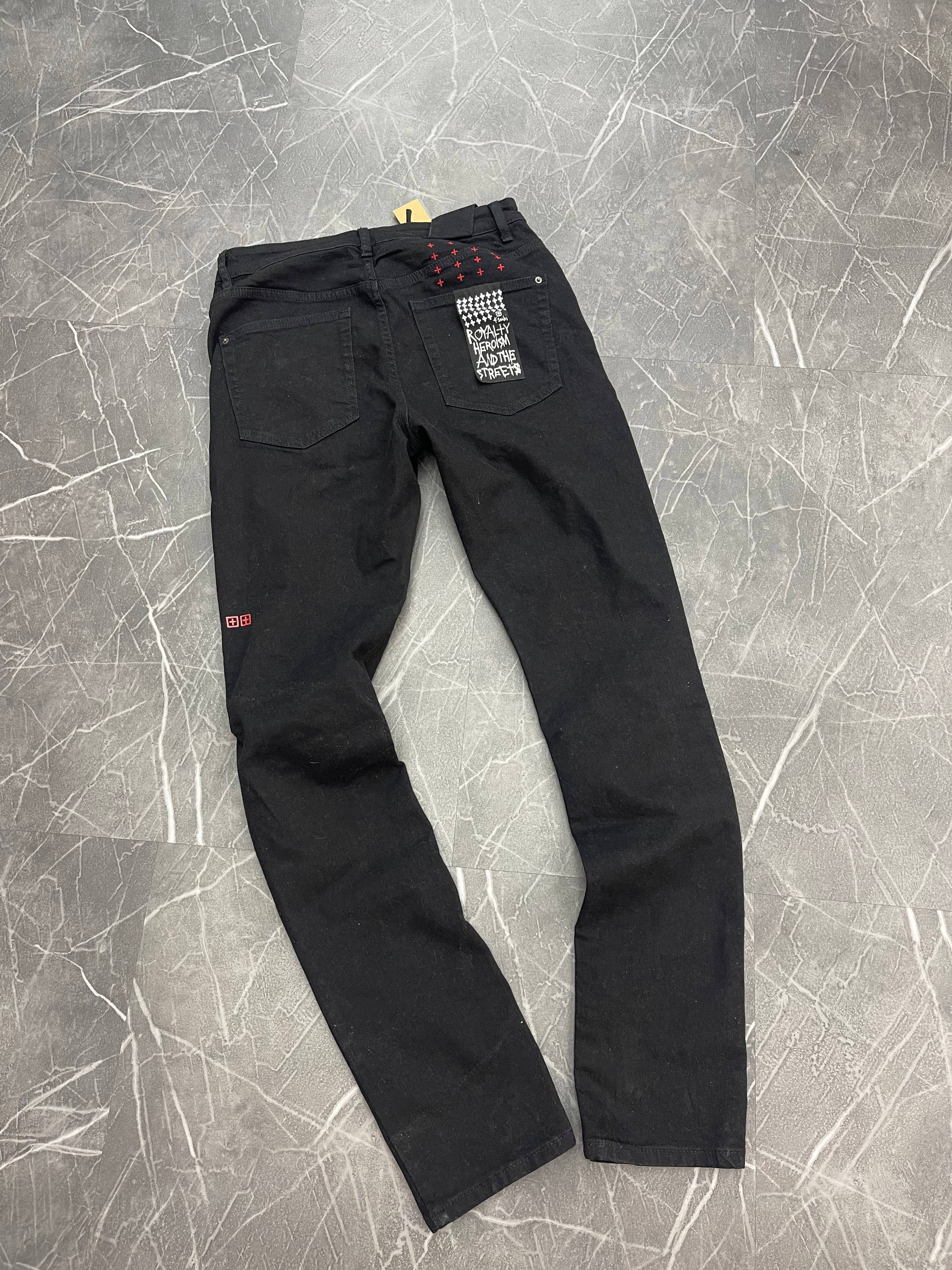 Ksubi Jeans “Black/Red”