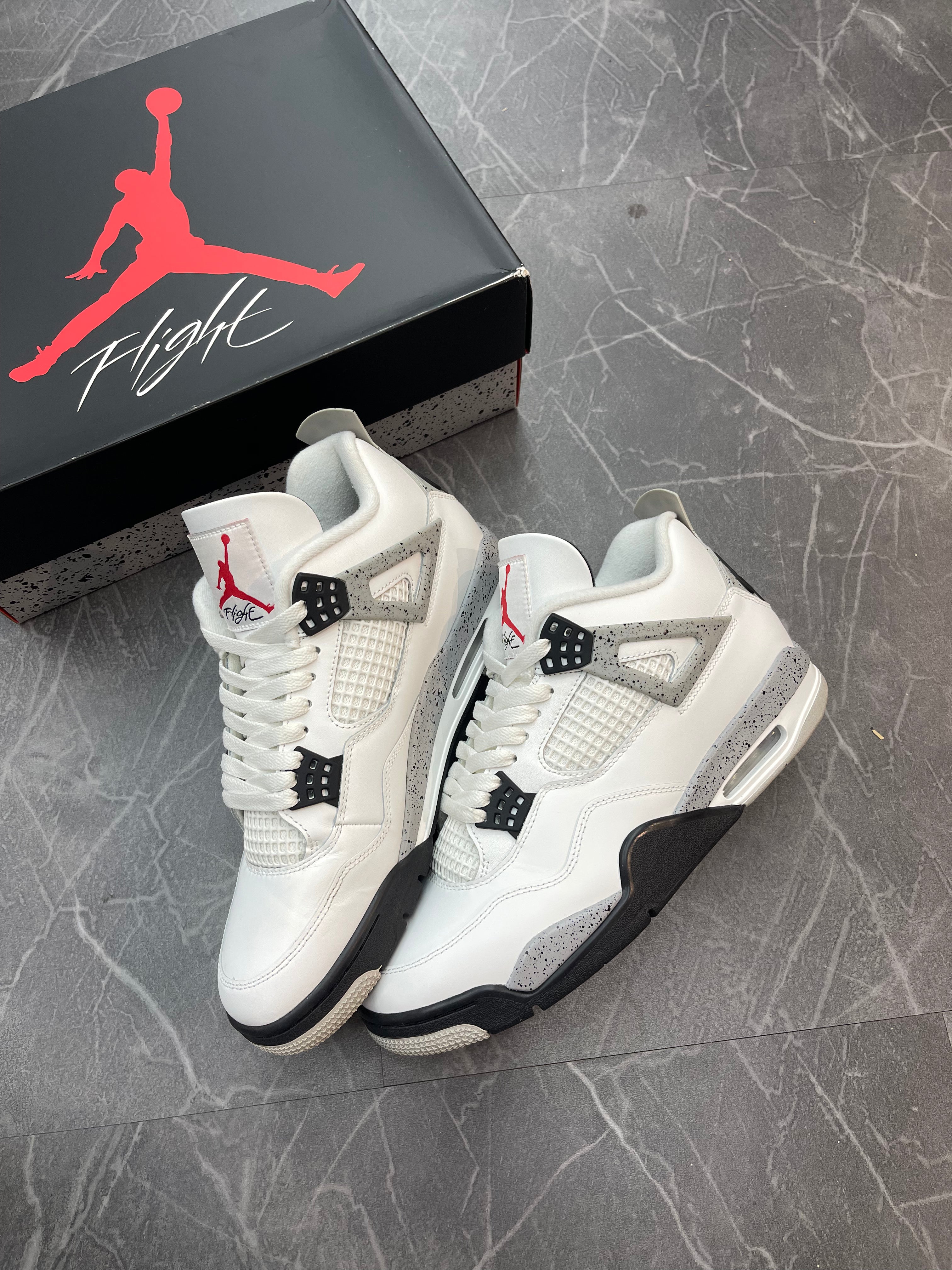 Jordan 4 “White Cement”