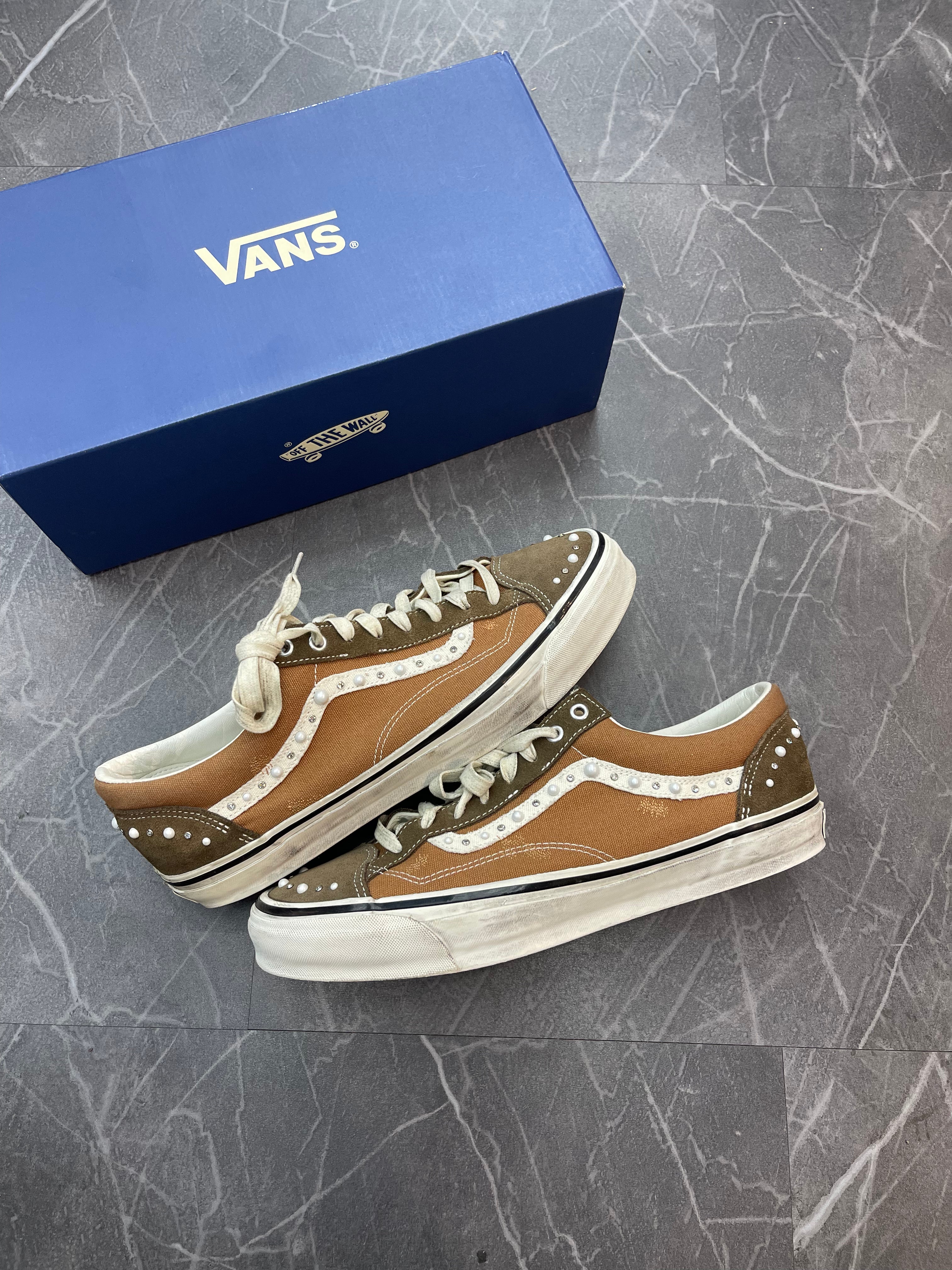 VANS Lx Old Skool “Pearlized Pack Vintage Cocoa Brown”