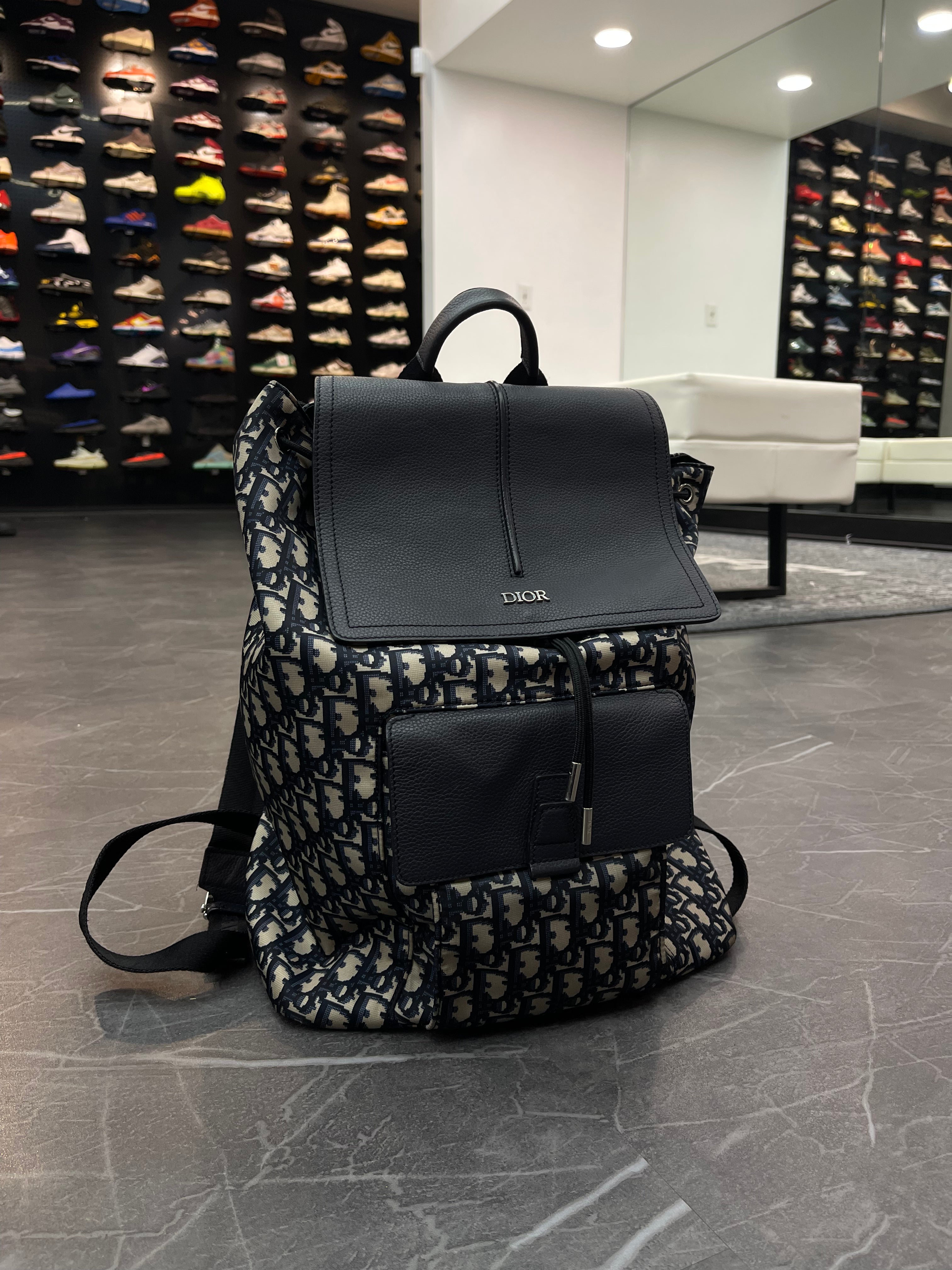 Dior Oblique D Motion Leather BackPack
