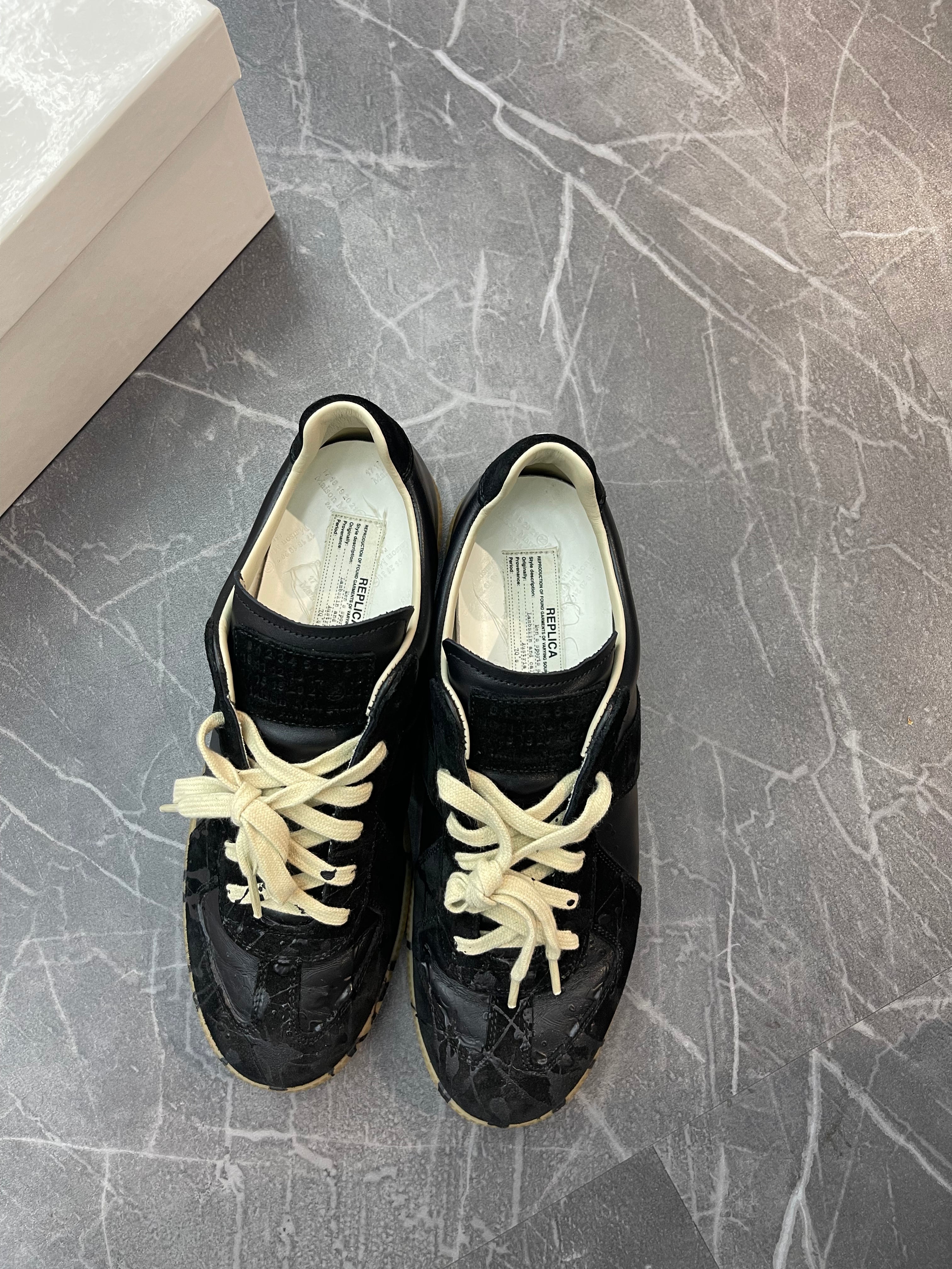 Maison Margiela Replica Sneaker “Black Splatter”