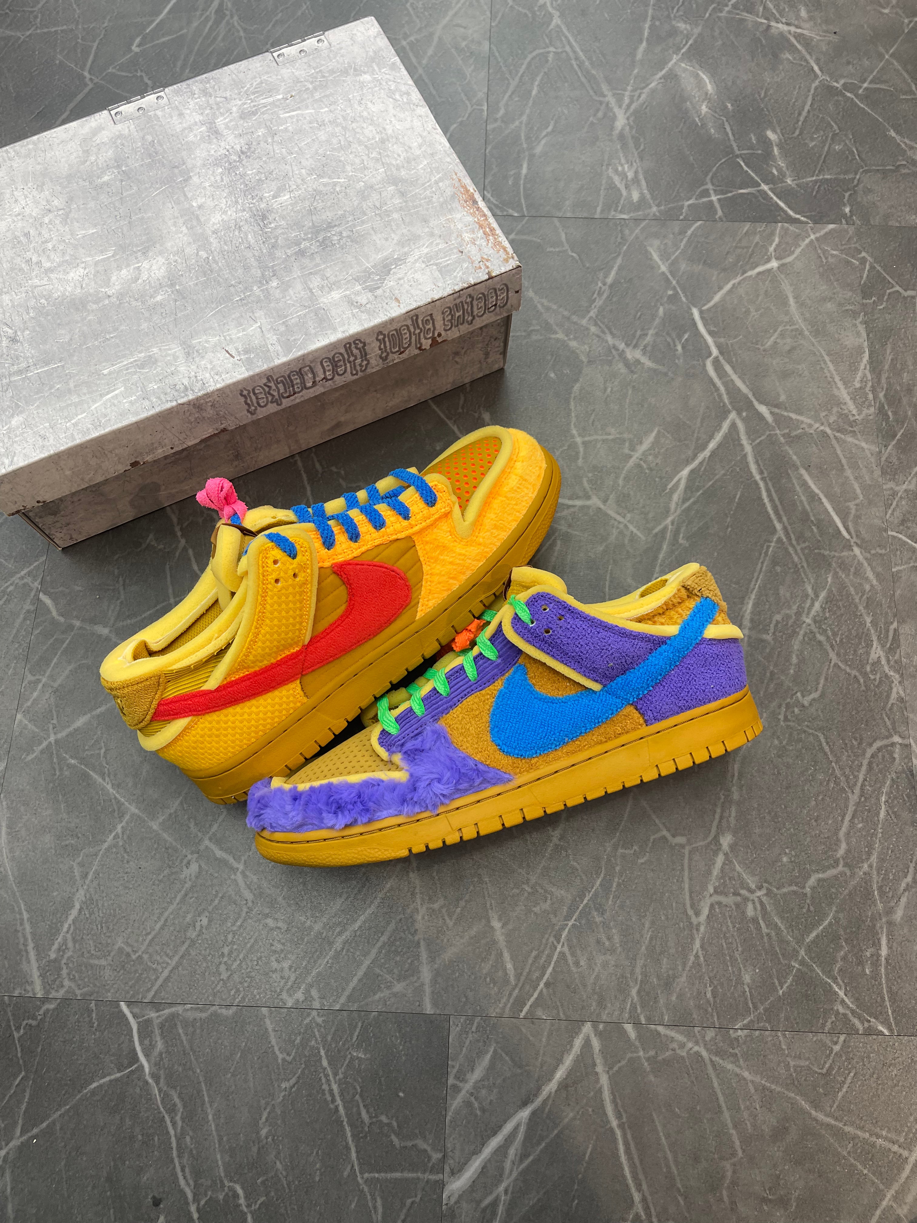 Nike Dunk Low Cactus Plant Flea Market Swamp Sponge Psychic Purple