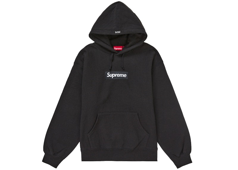 Supreme Box Logo Hooded Sweatshirt (FW24) Black