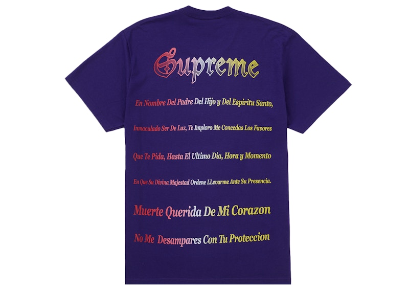 Supreme Grim Reaper Tee Purple