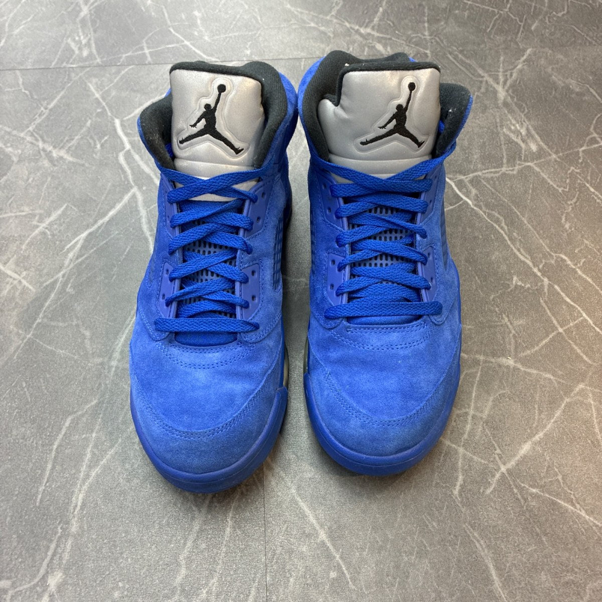 Jordan 5 Retro Blue Suede - Image 2