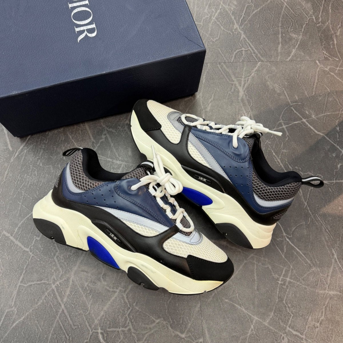 Dior B22 Blue Black - front