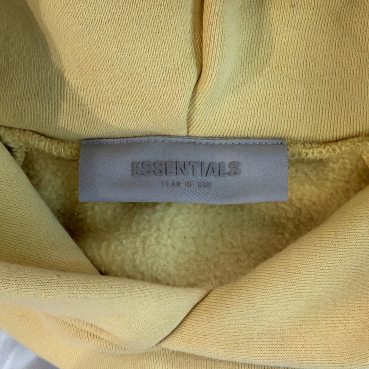 Essentials Hoodie Tuscan Yellow (M) - Image 3